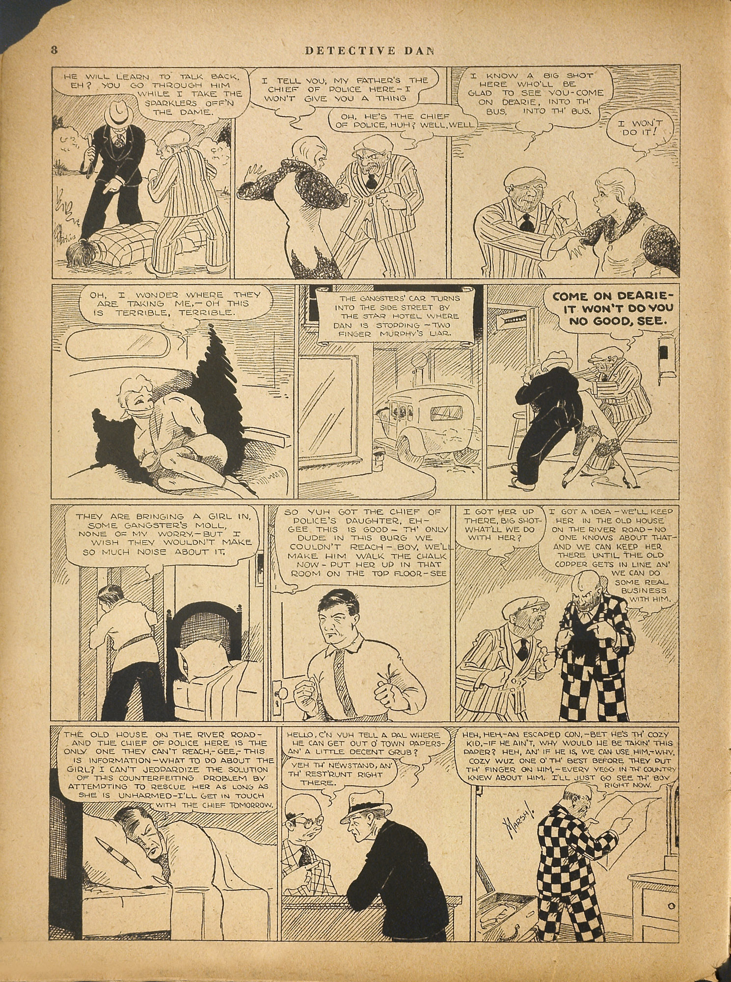 Read online Detective Dan comic -  Issue # Full - 10