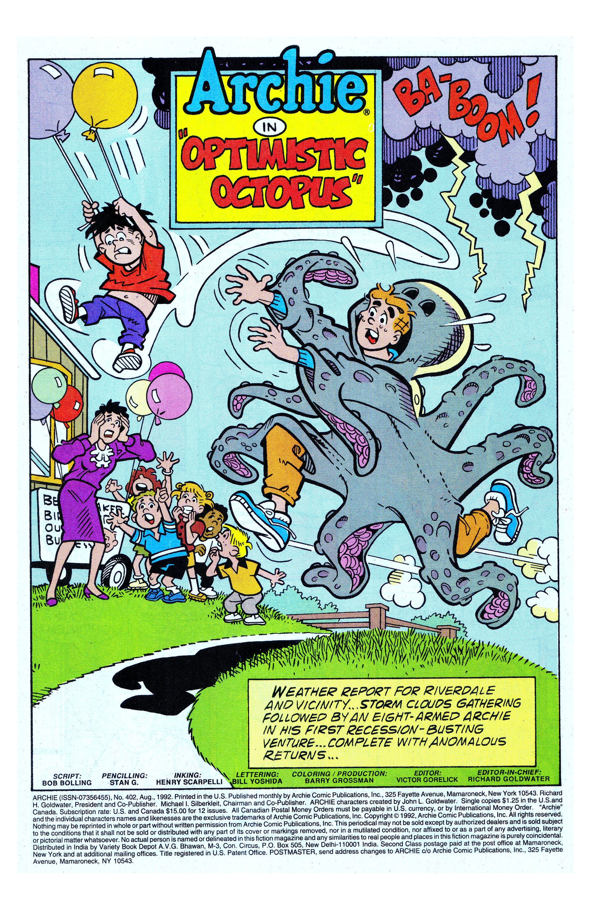 Read online Archie (1960) comic -  Issue #402 - 2