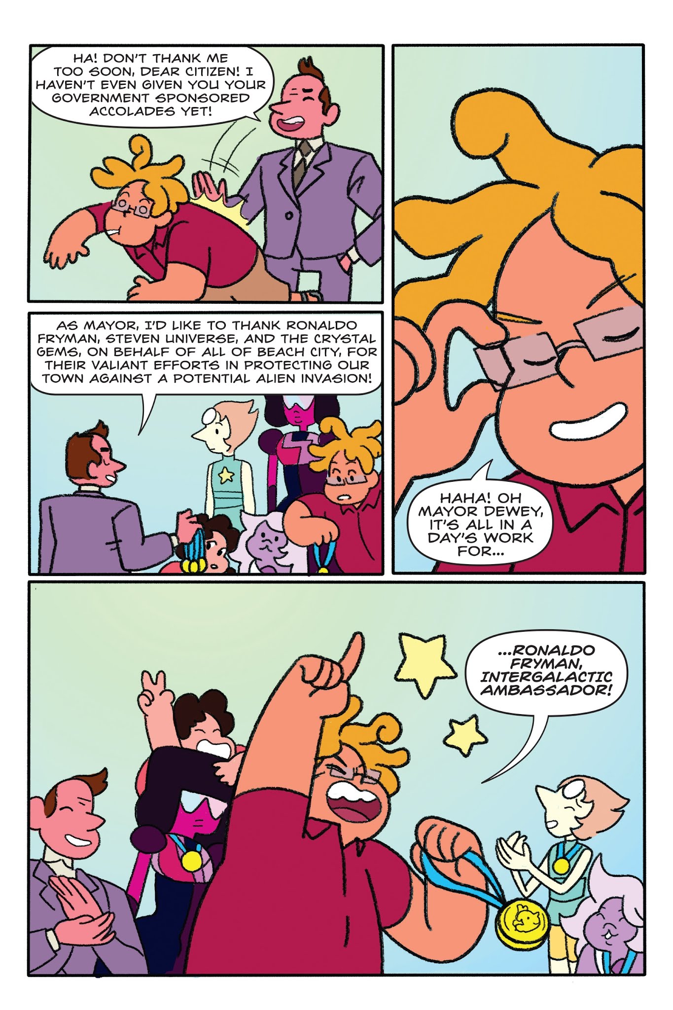 Read online Steven Universe: Anti-Gravity comic -  Issue # TPB - 130