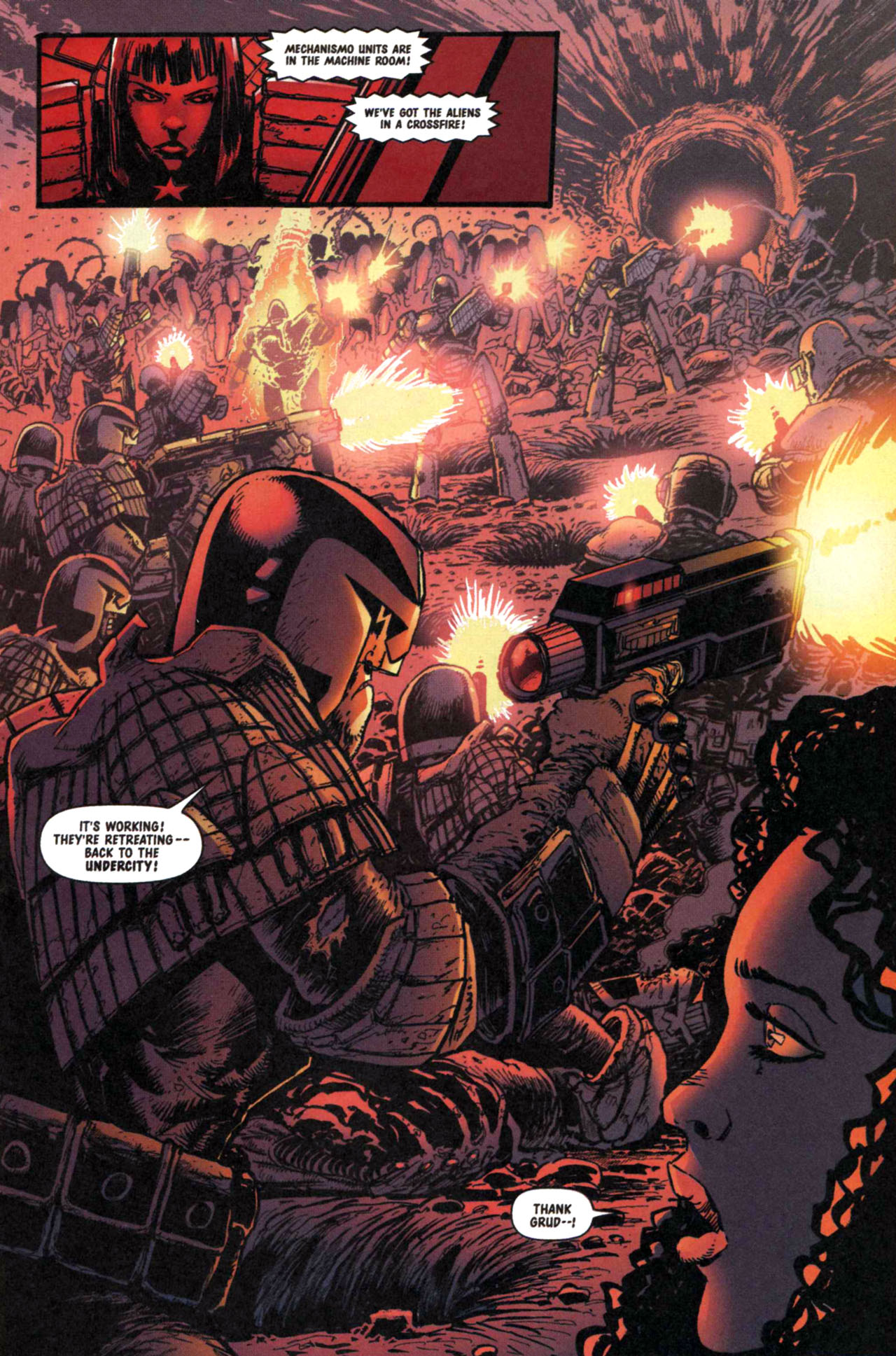 Read online Judge Dredd Vs. Aliens:  Incubus comic -  Issue #3 - 27