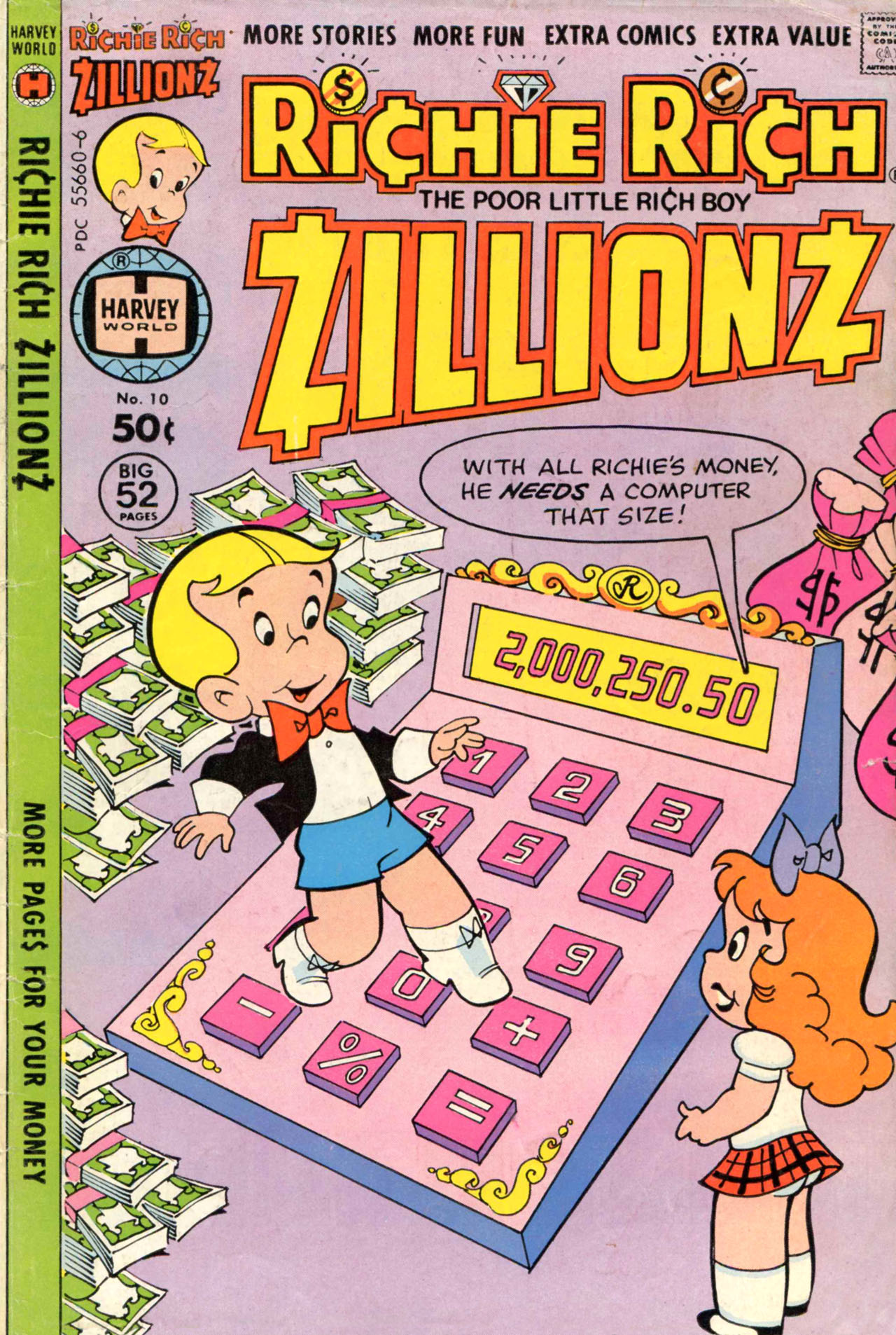 Read online Richie Rich Zillionz comic -  Issue #10 - 1