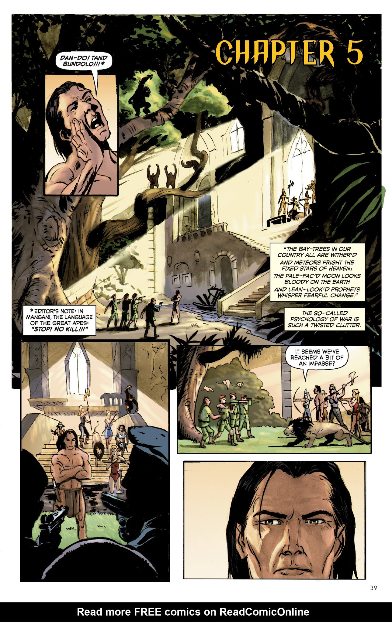 Read online The Once and Future Tarzan comic -  Issue # TPB - 40