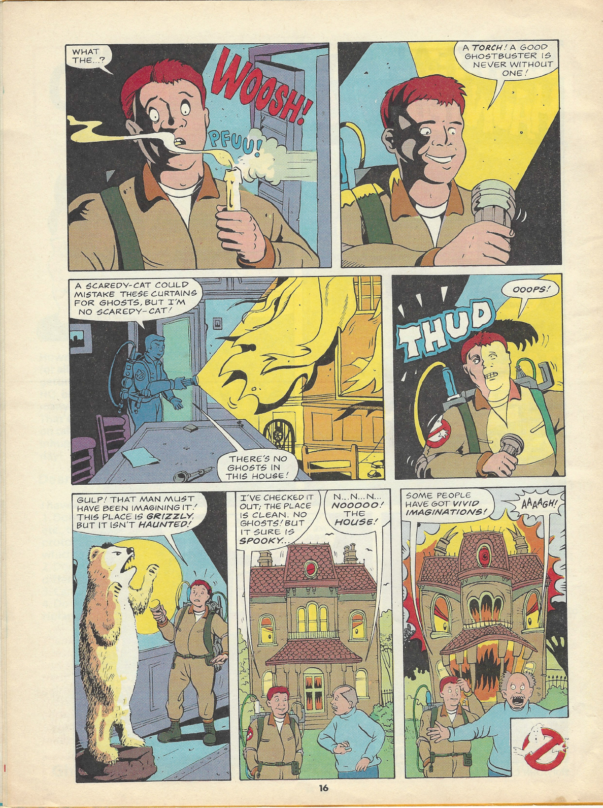 Read online The Real Ghostbusters comic -  Issue #44 - 16