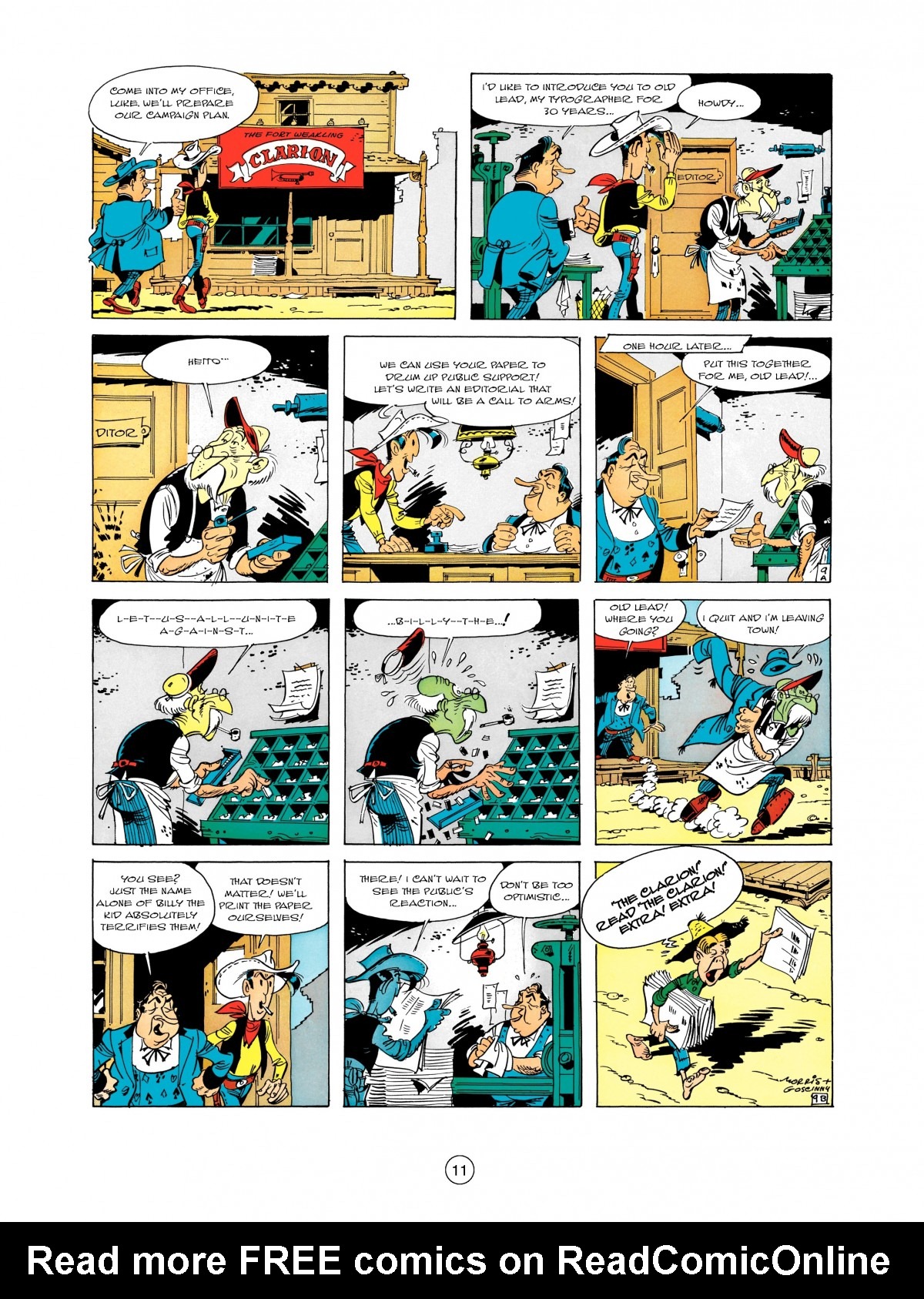 Read online A Lucky Luke Adventure comic -  Issue #1 - 13