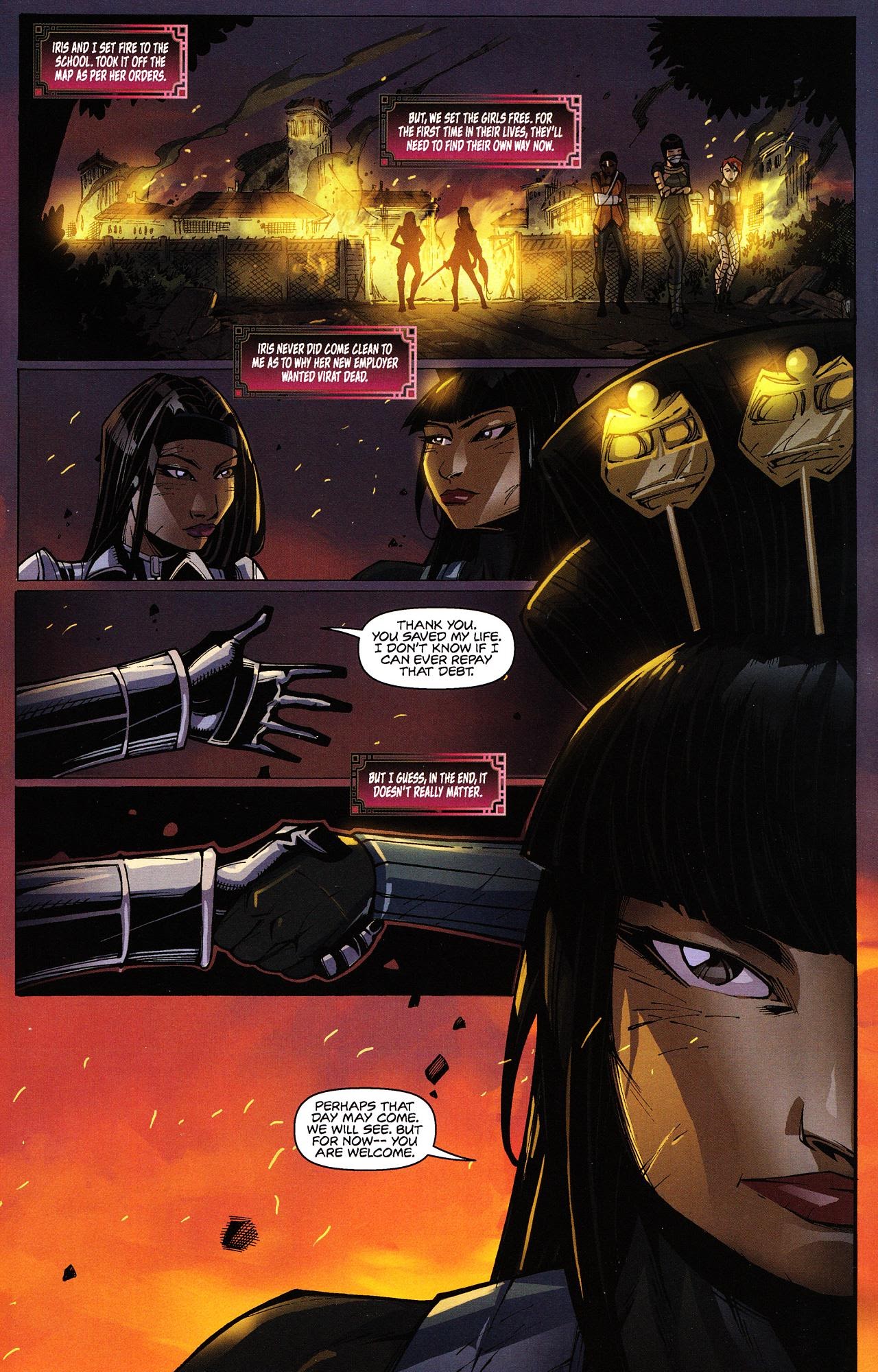 Read online Executive Assistant Lotus comic -  Issue #3 - 23