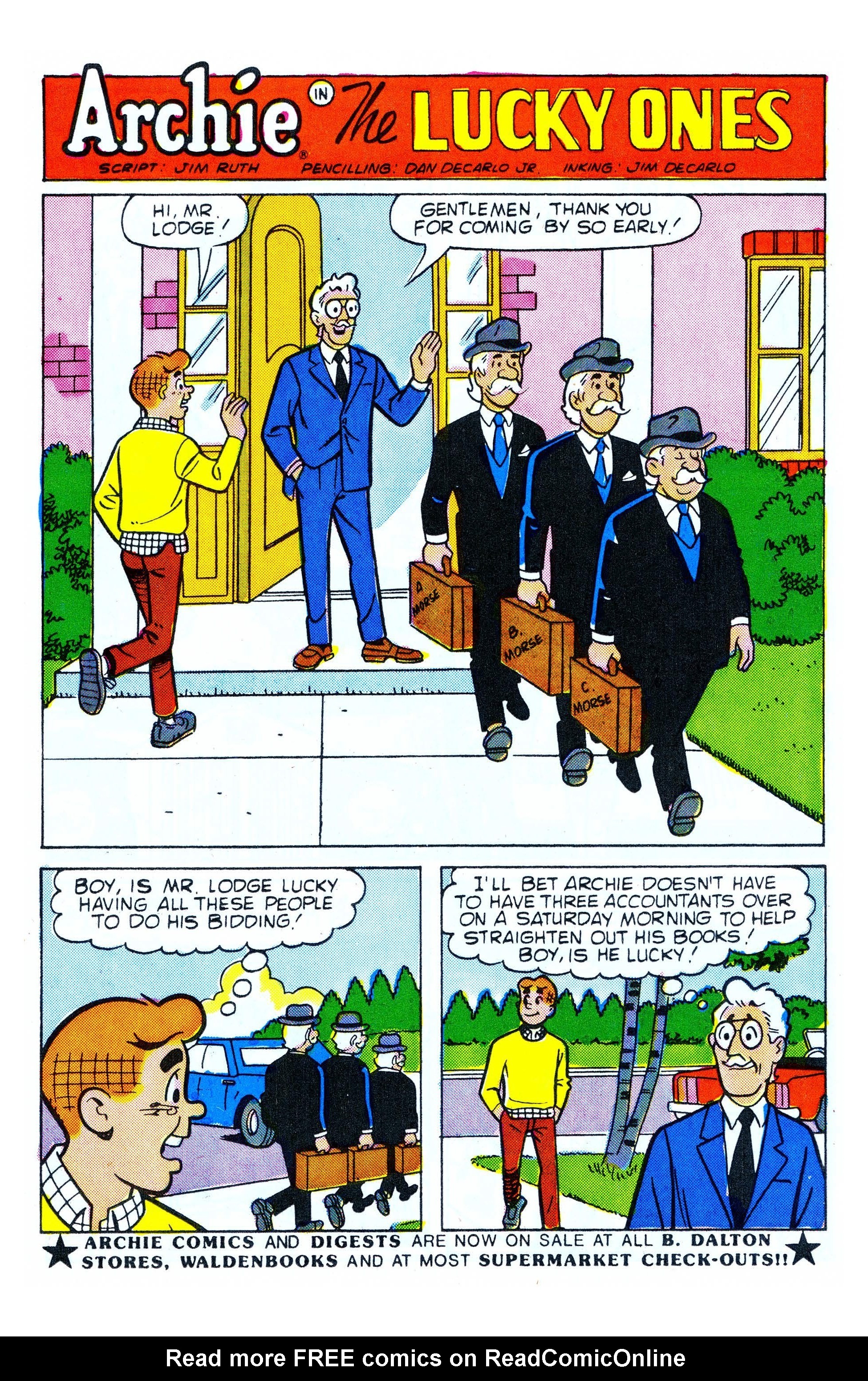 Read online Archie (1960) comic -  Issue #359 - 9