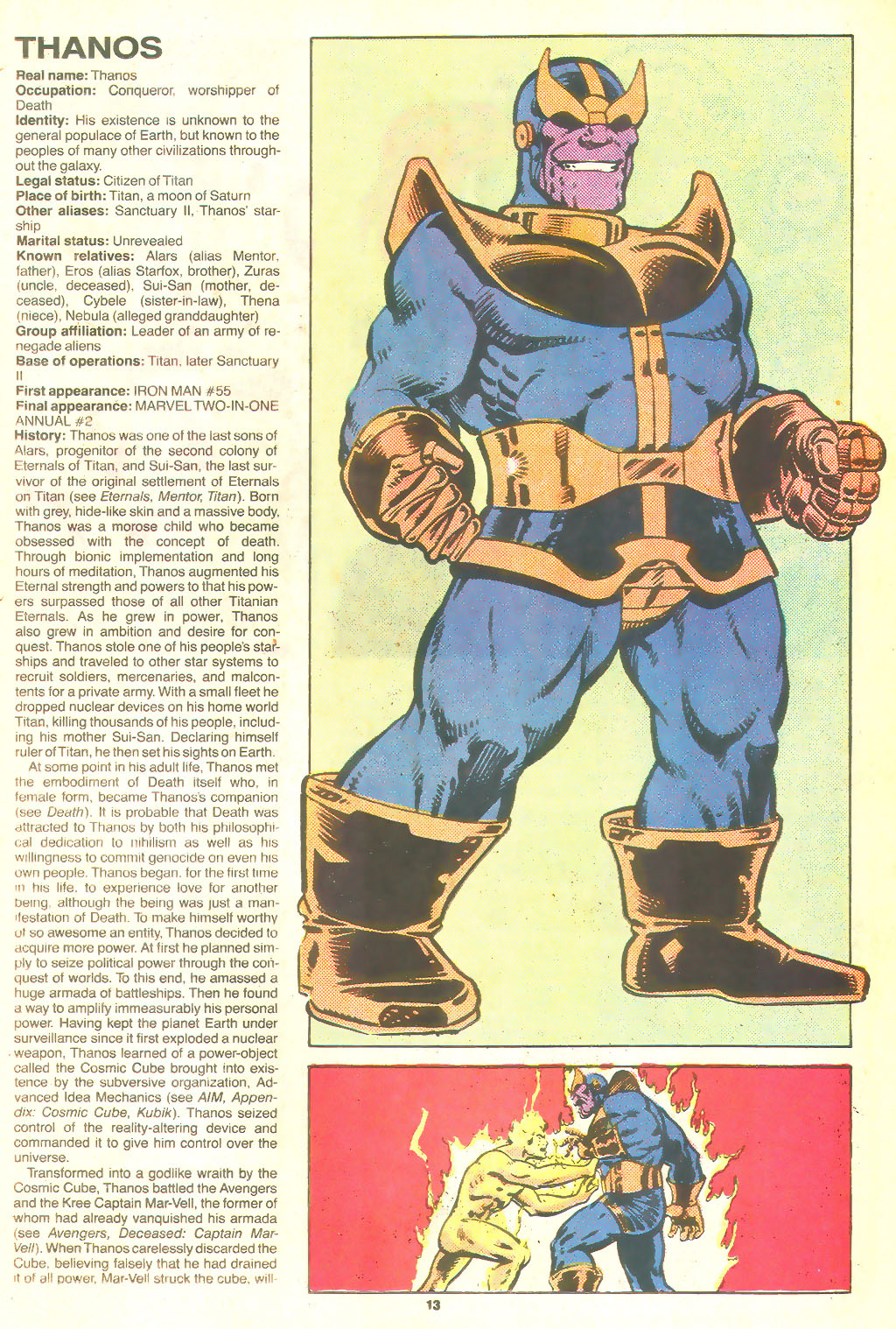 Read online The Official Handbook of the Marvel Universe Deluxe Edition comic -  Issue #20 - 15