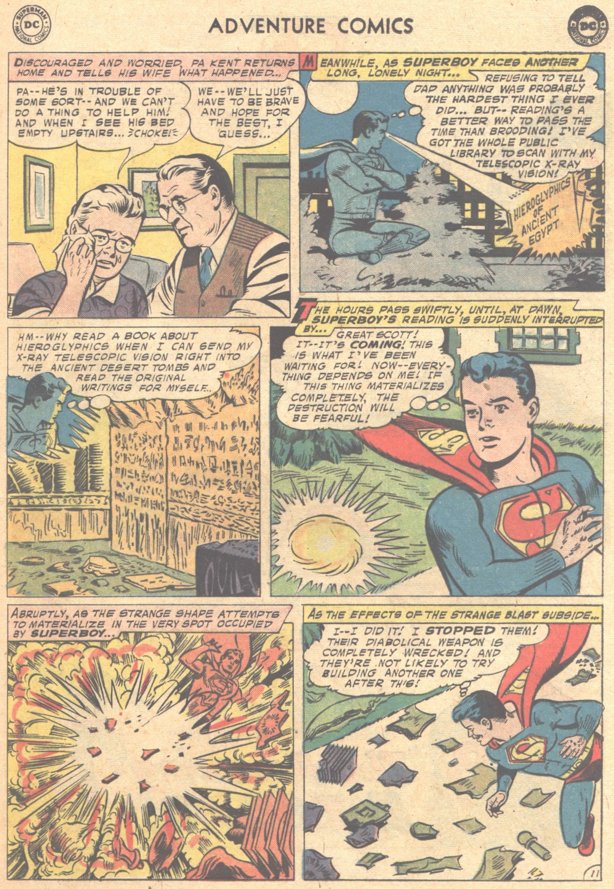 Read online Adventure Comics (1938) comic -  Issue #252 - 13