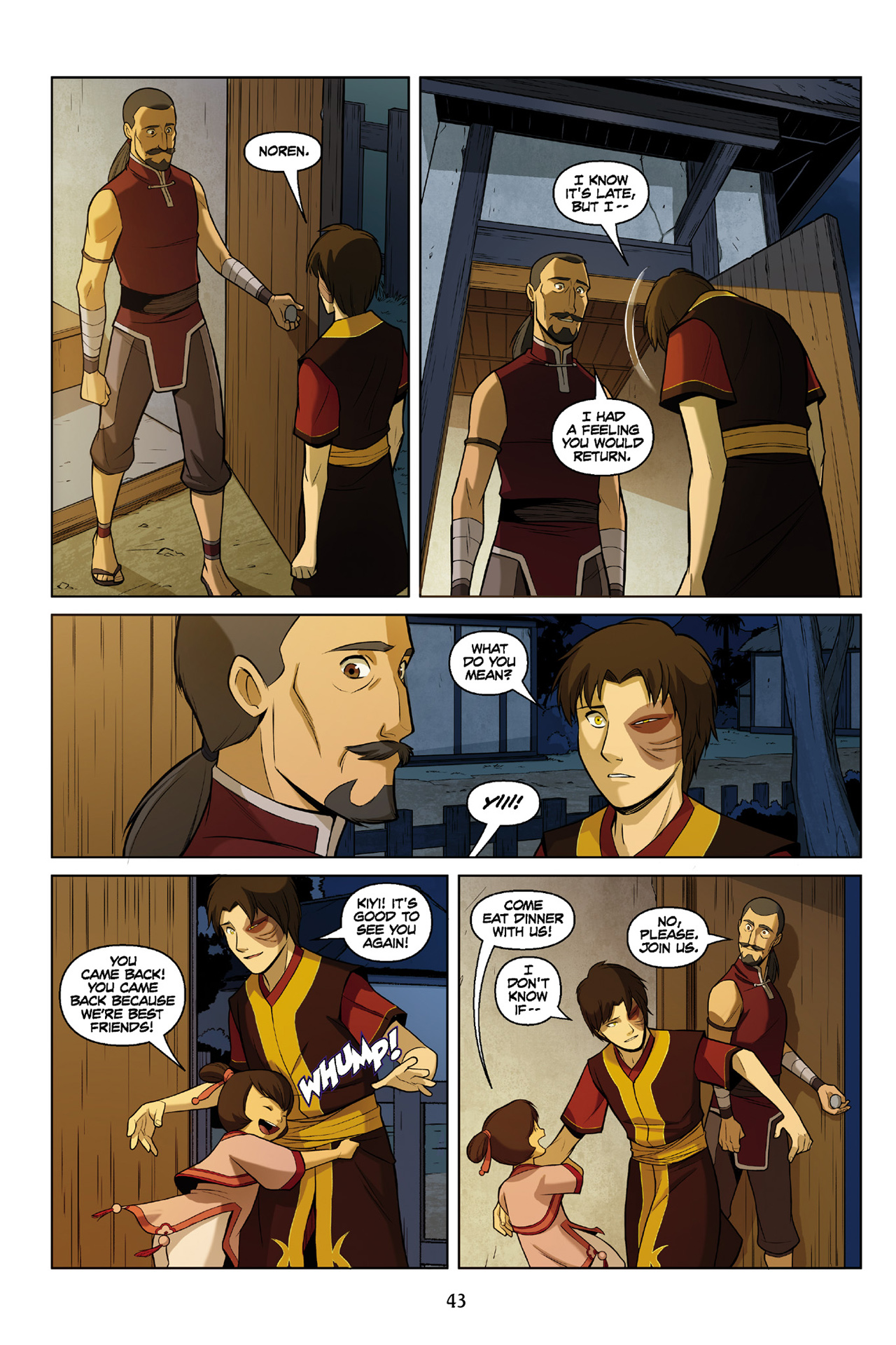 Read online Nickelodeon Avatar: The Last Airbender - The Search comic -  Issue # Part 3 - 44
