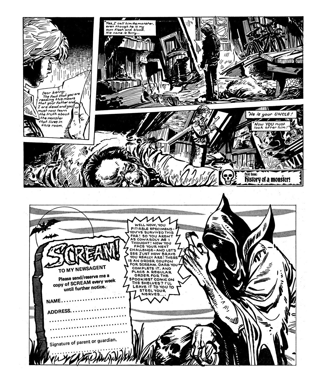 Read online Scream! (1984) comic -  Issue #2 - 11