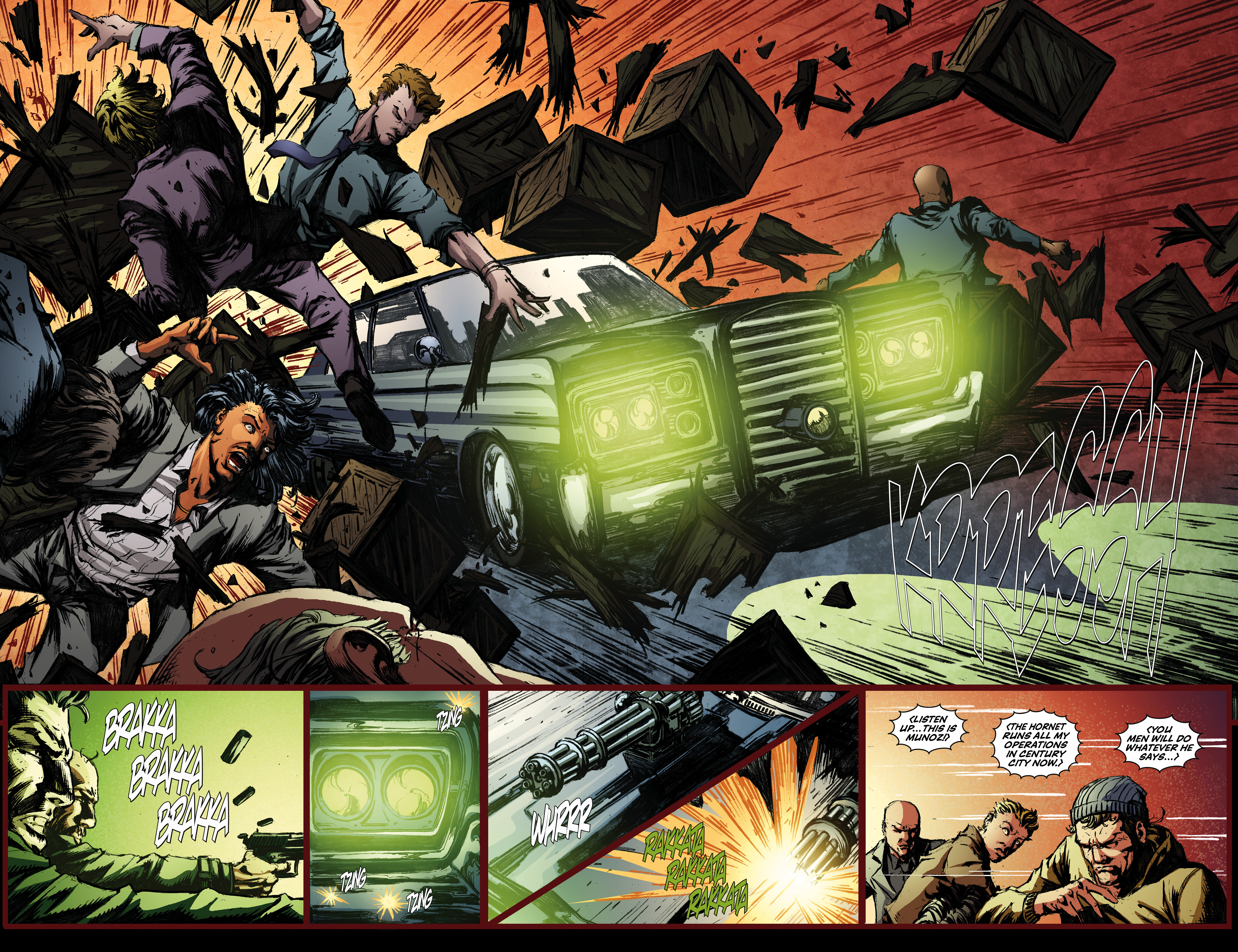 Read online Green Hornet: Blood Ties comic -  Issue #2 - 16