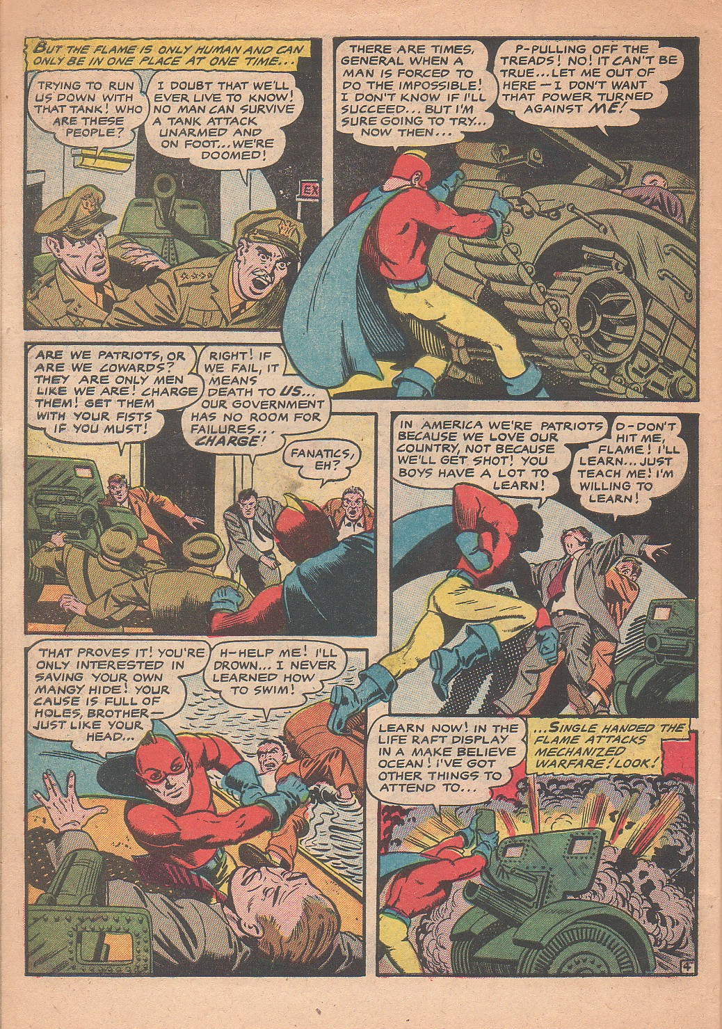 Read online The Flame comic -  Issue #1 - 32