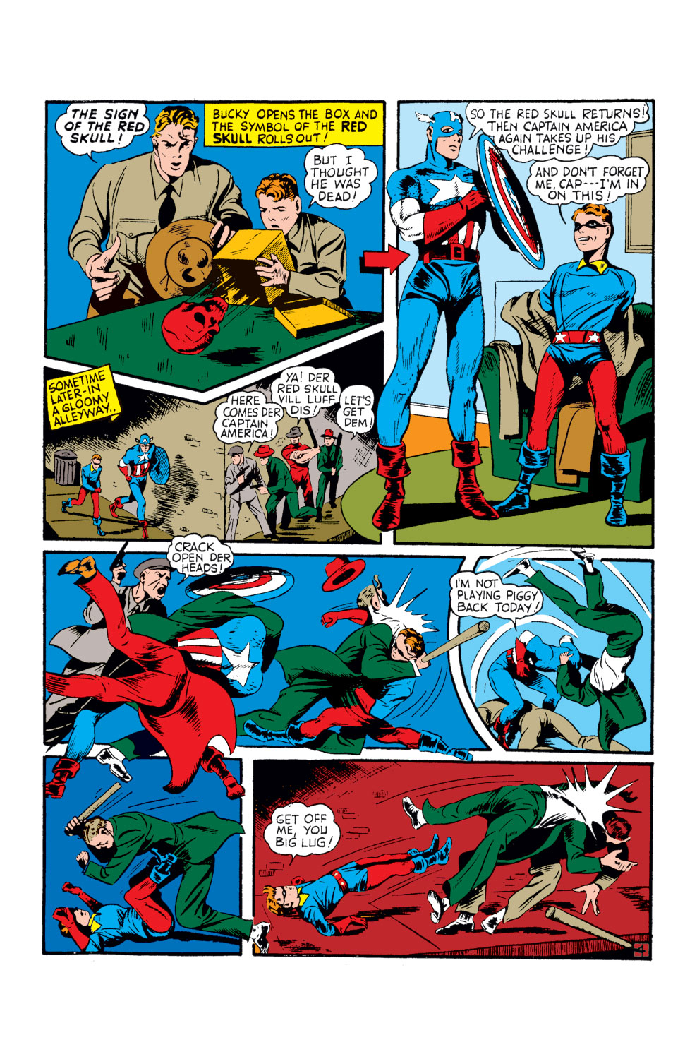 Captain America Comics 3 Page 4