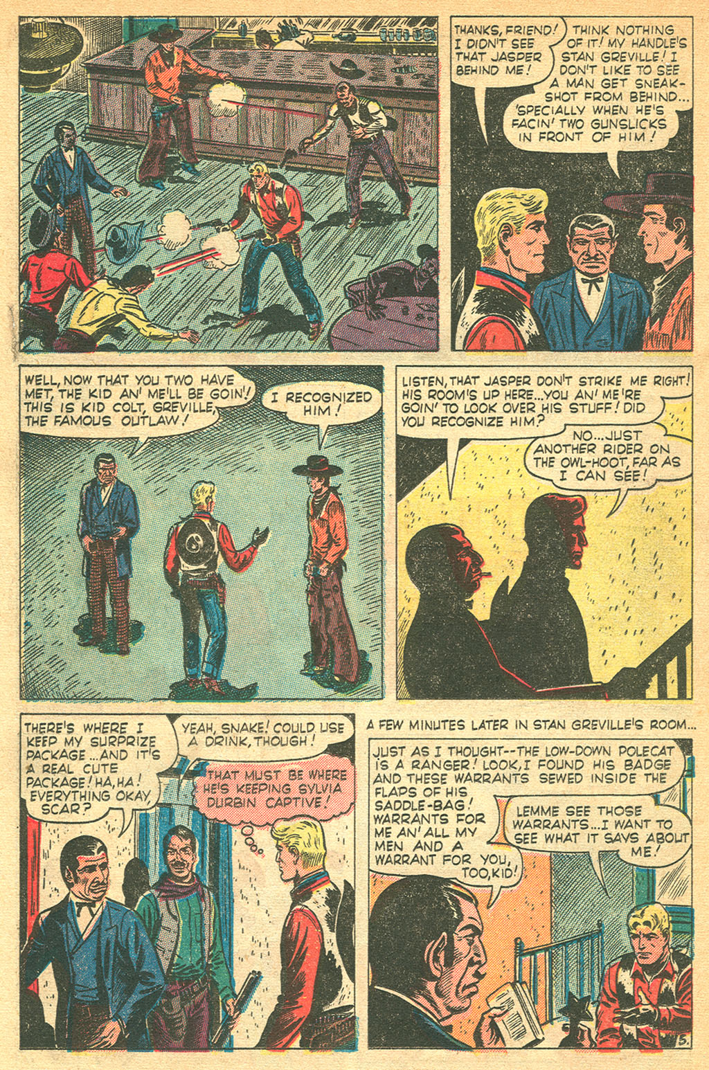 Read online Kid Colt Outlaw comic -  Issue #6 - 20