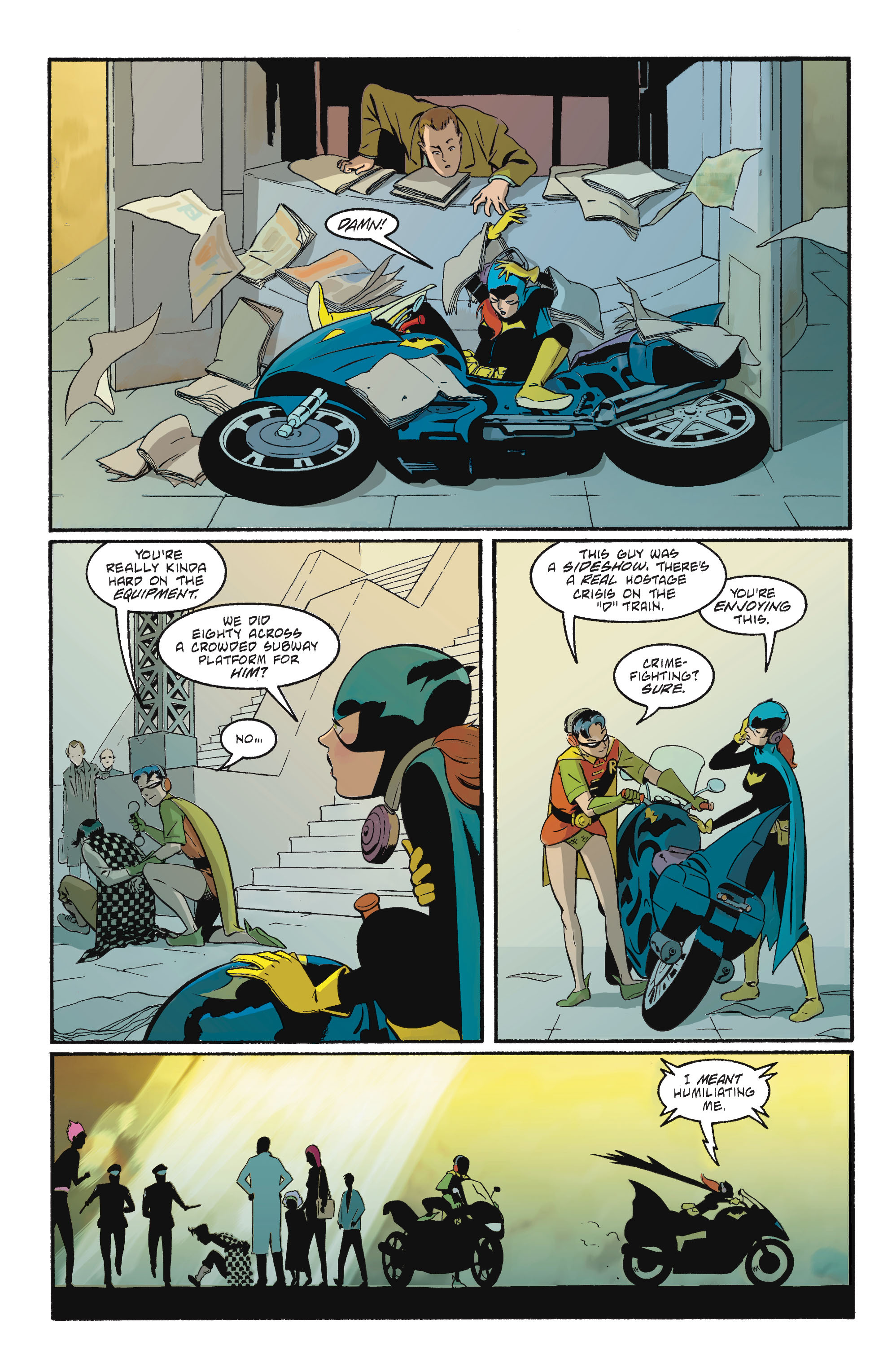 Read online Batgirl/Robin: Year One comic -  Issue # TPB 2 - 159