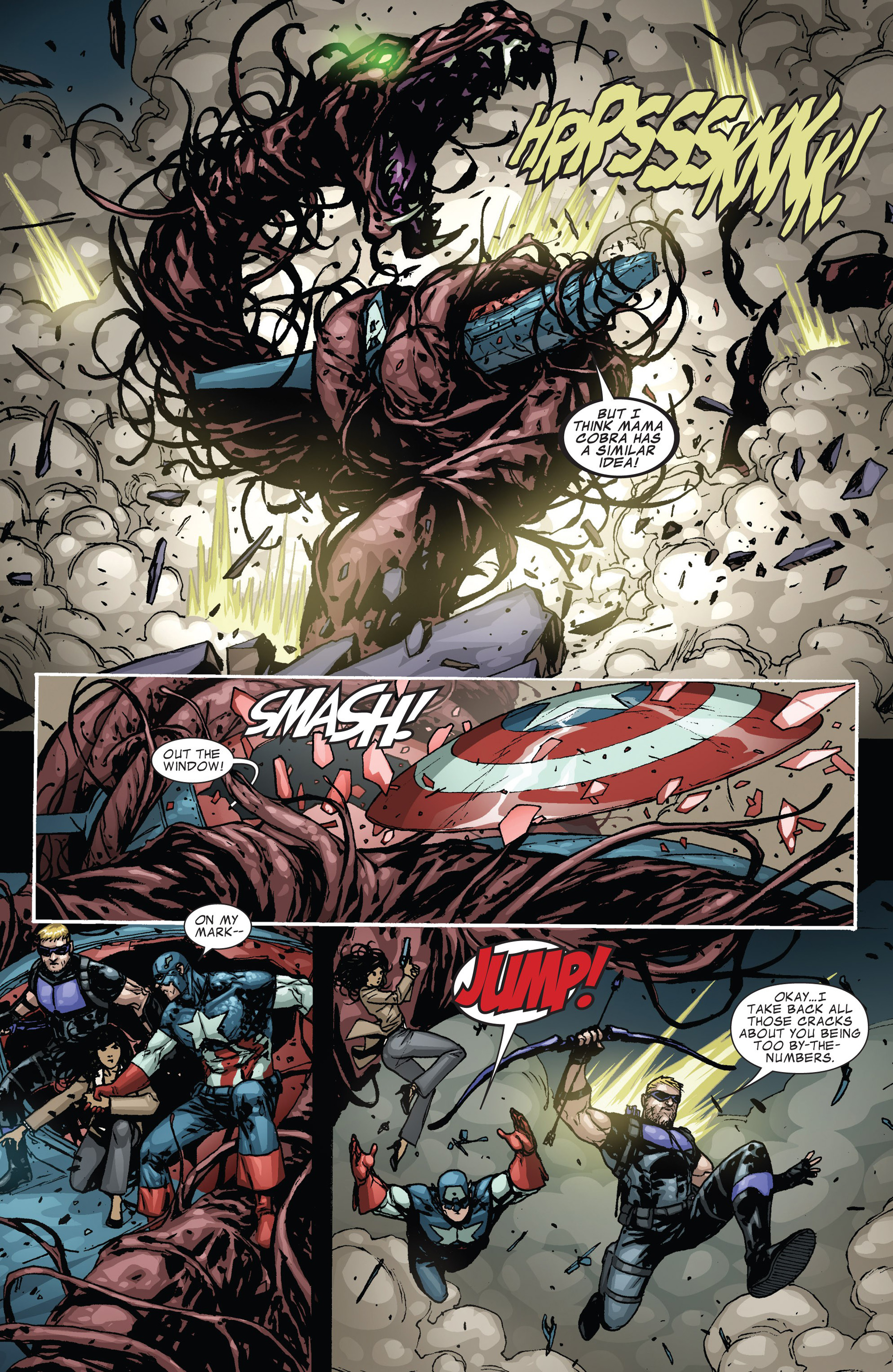 Read online Captain America And Hawkeye comic -  Issue #632 - 8
