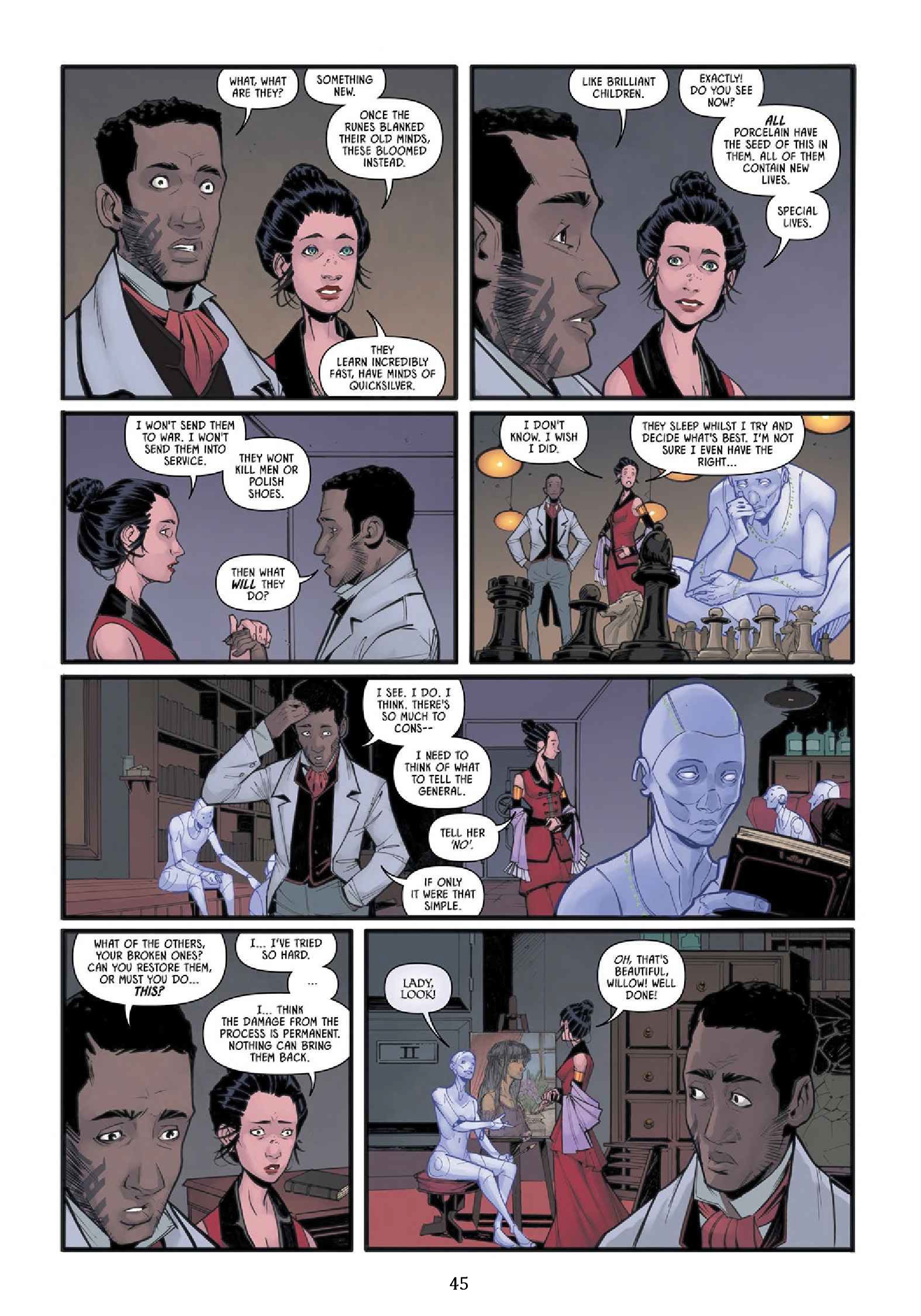 Read online Porcelain: Bone China comic -  Issue # TPB - 49