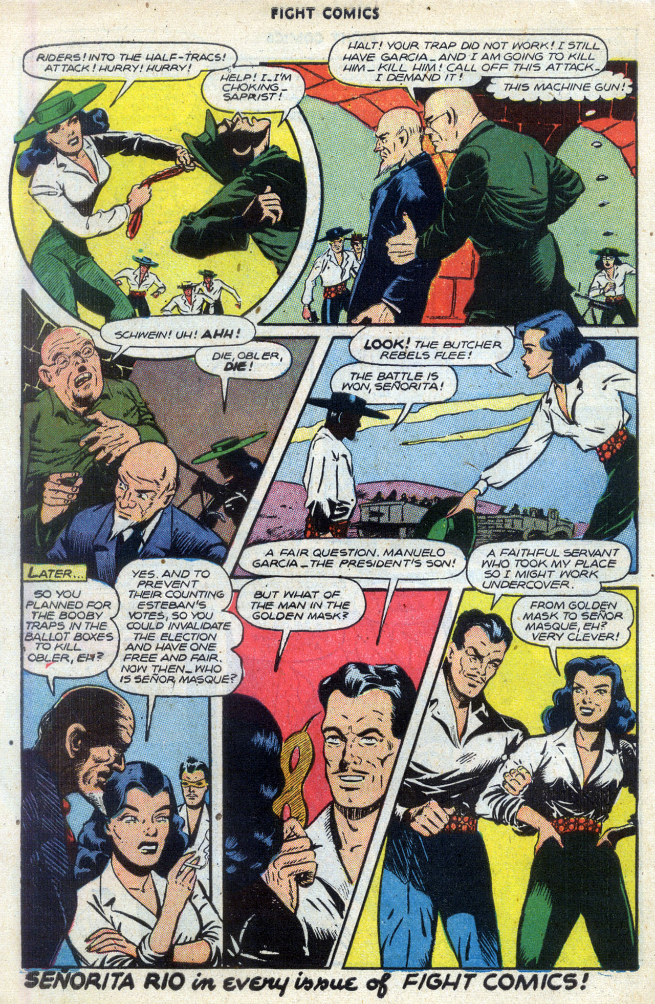 Read online Fight Comics comic -  Issue #50 - 50