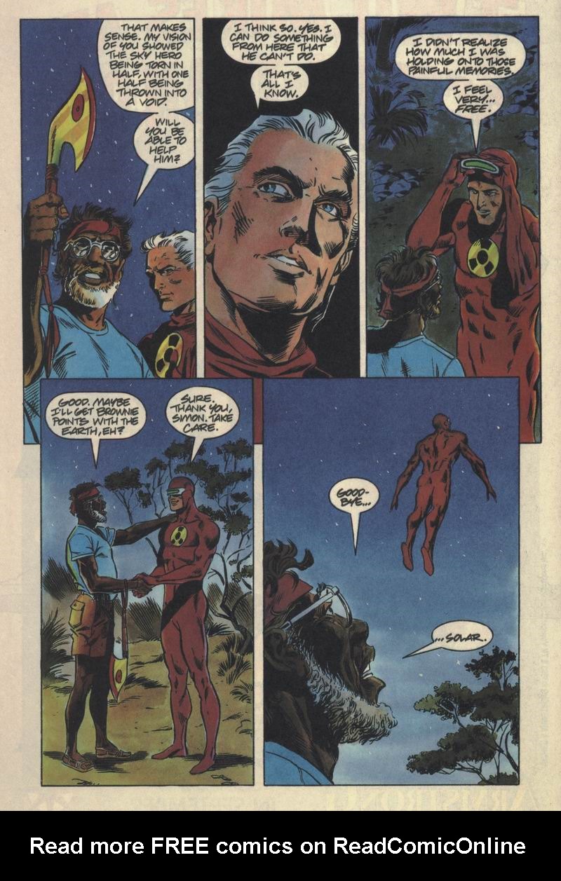 Read online Solar, Man of the Atom comic -  Issue #27 - 17