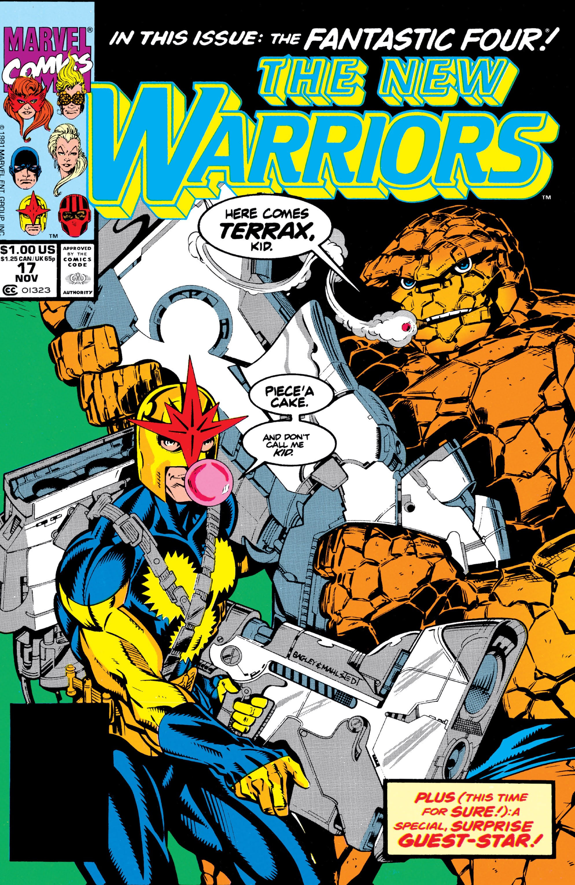 Read online The New Warriors comic -  Issue #17 - 1