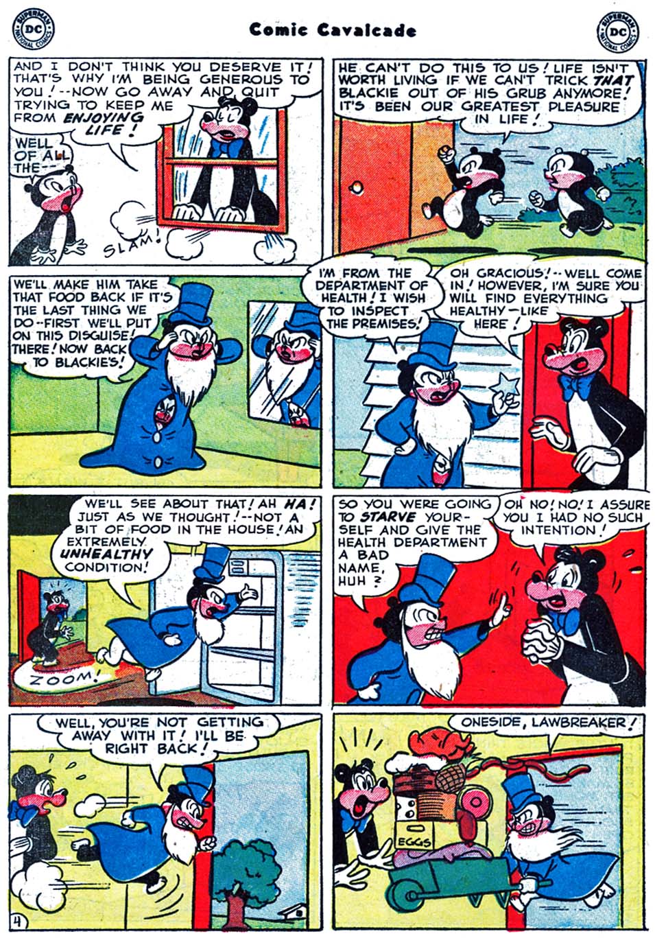 Read online Comic Cavalcade comic -  Issue #51 - 48