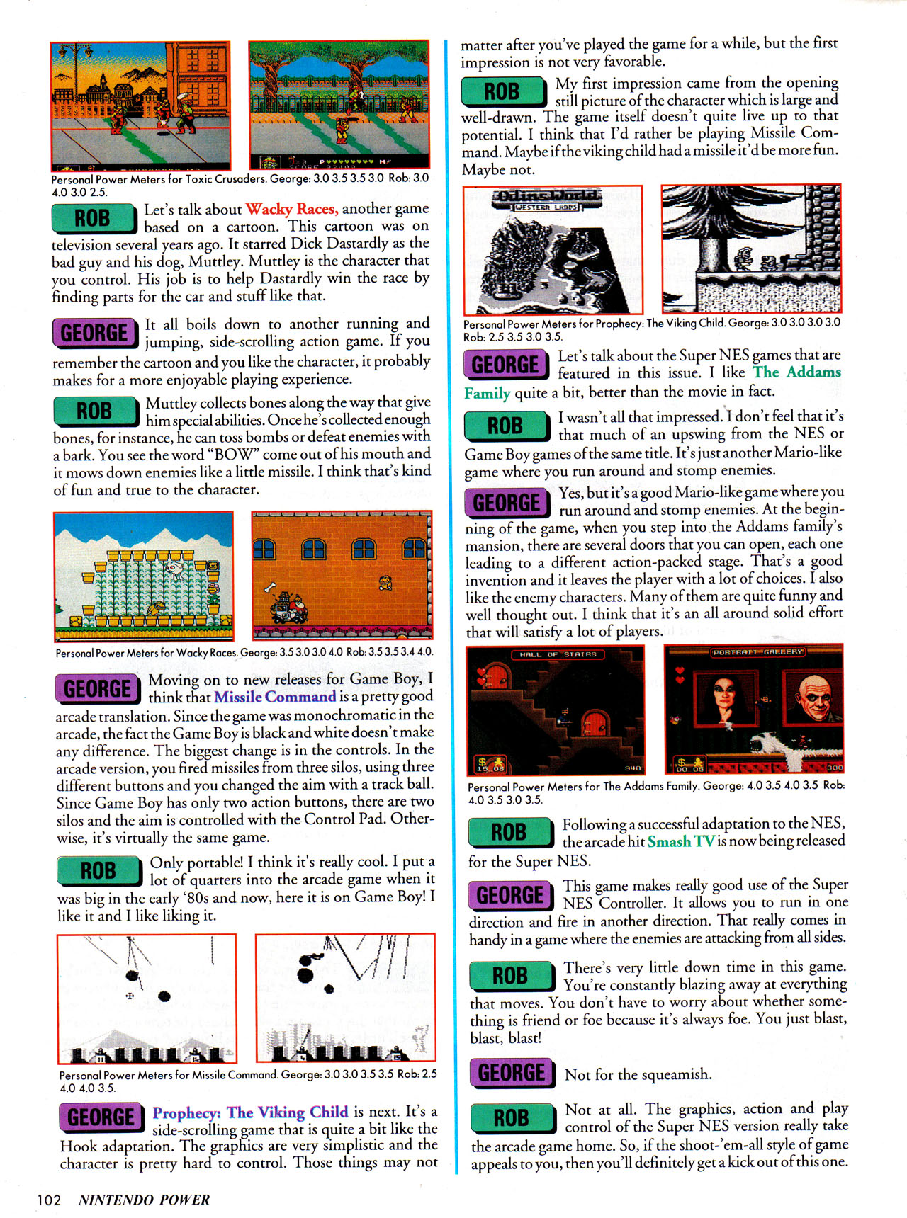 Read online Nintendo Power comic -  Issue #35 - 111