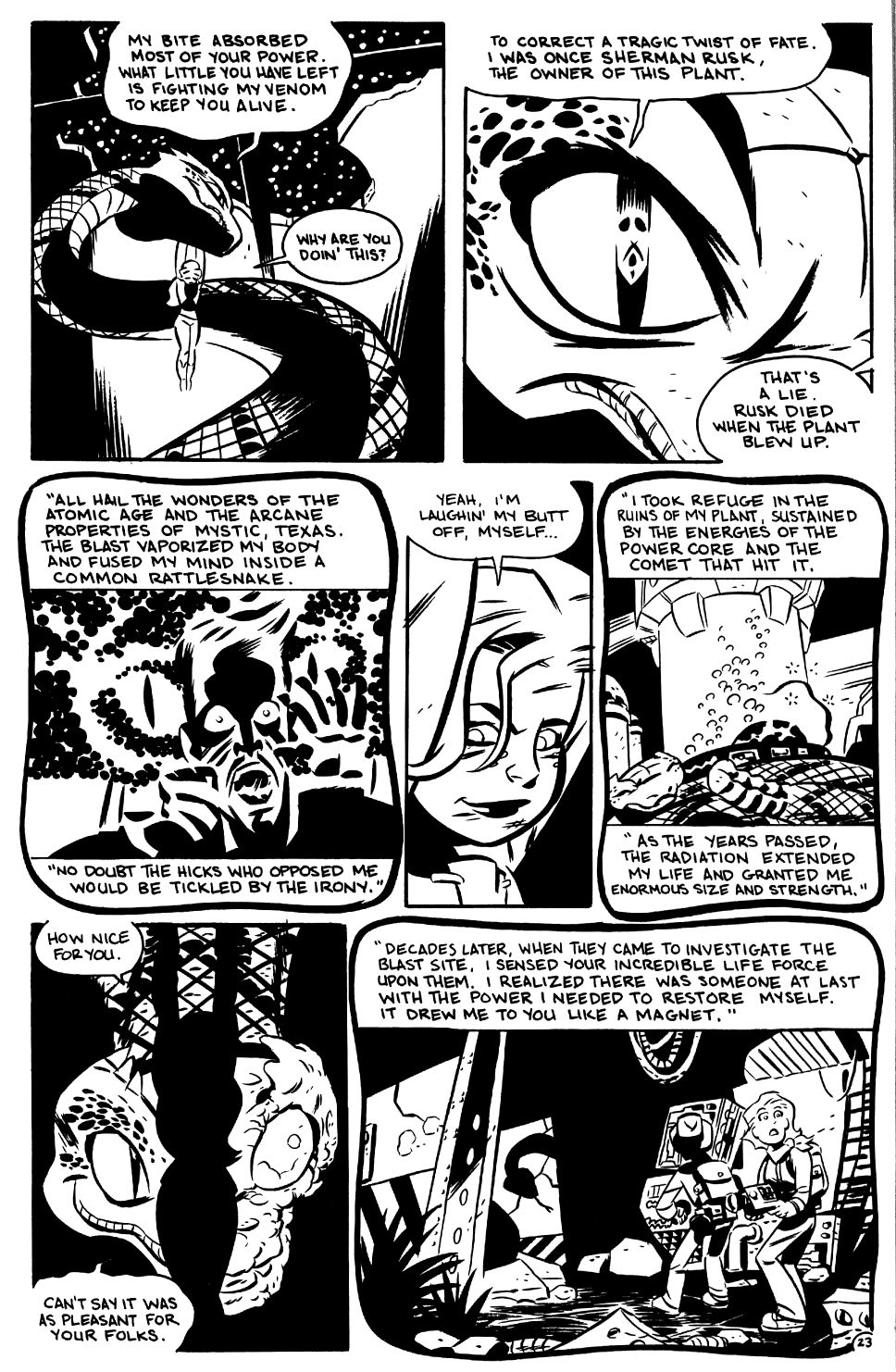 Read online Mutant, Texas: Tales of Sheriff Ida Red comic -  Issue #3 - 25