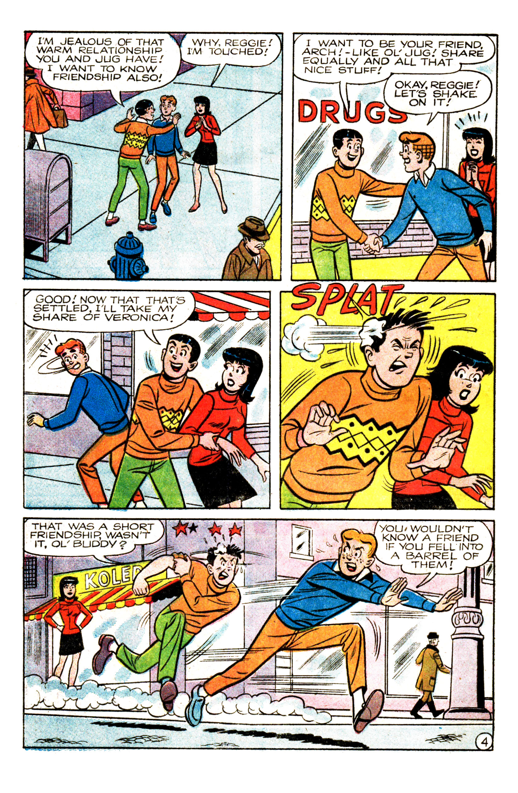 Read online Reggie and Me (1966) comic -  Issue #24 - 32