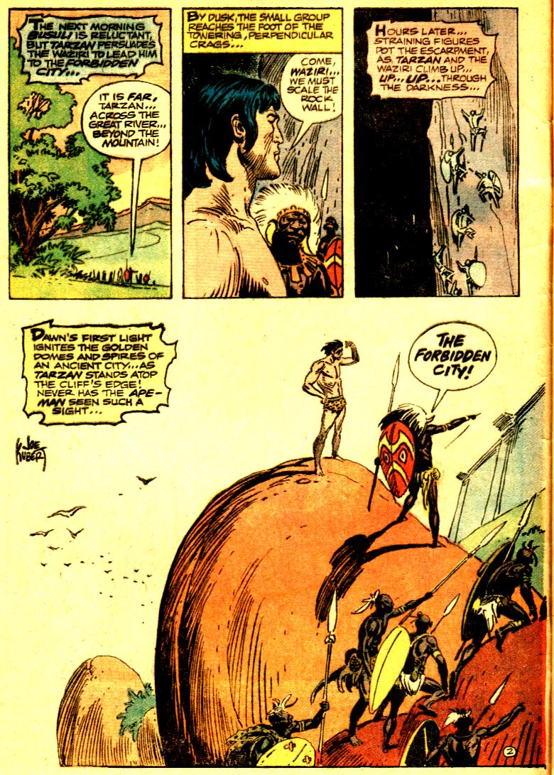 Read online Tarzan (1972) comic -  Issue #222 - 3