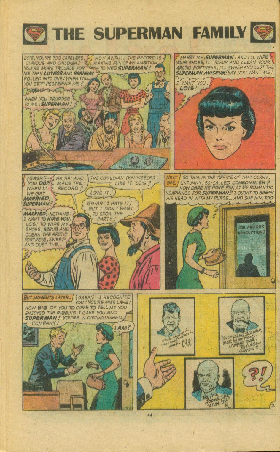 Read online The Superman Family comic -  Issue #170 - 44