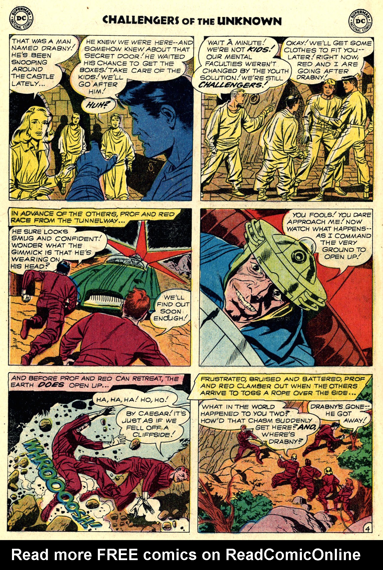 Challengers of the Unknown (1958) Issue #8 #8 - English 6