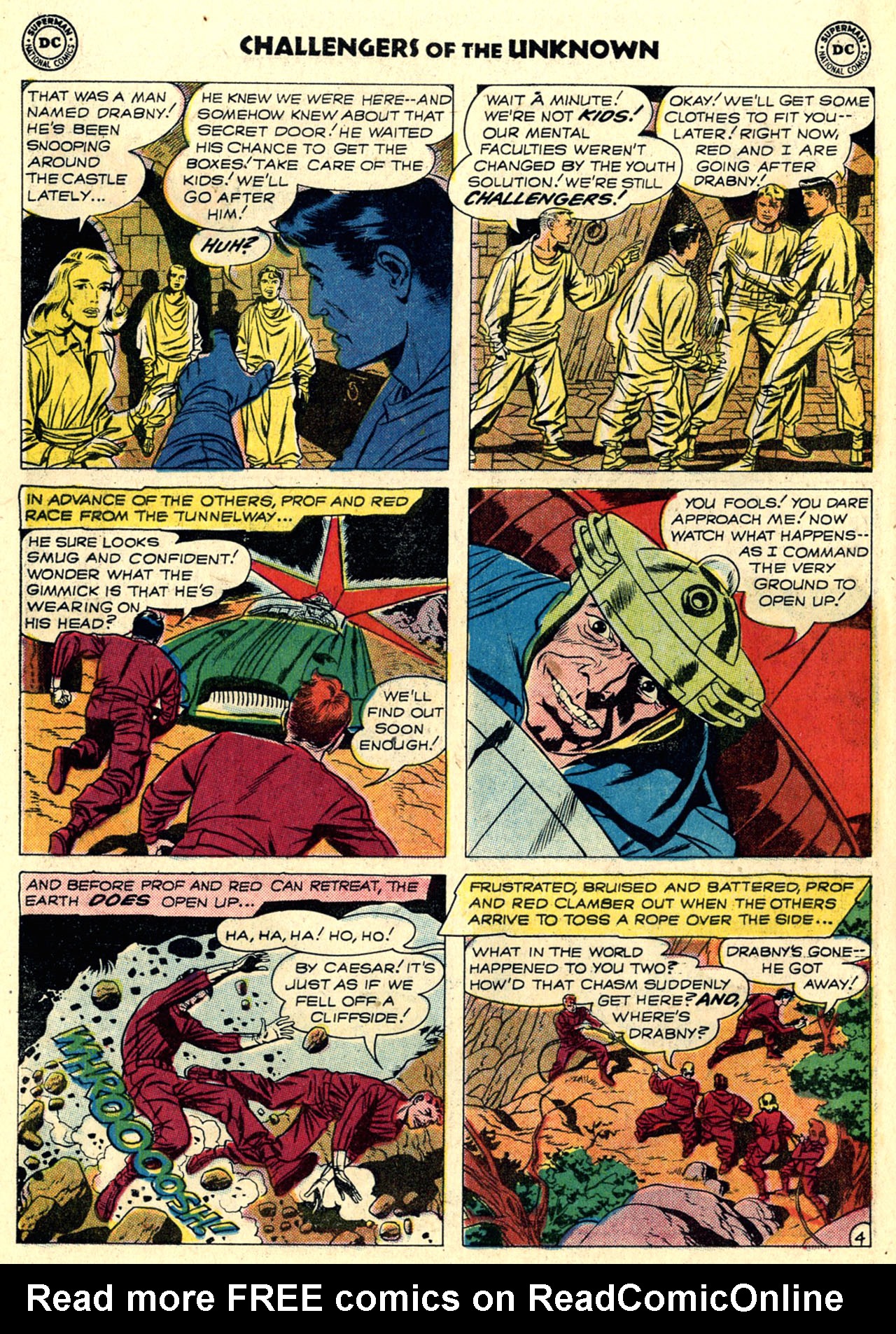 Read online Challengers of the Unknown (1958) comic -  Issue #8 - 6