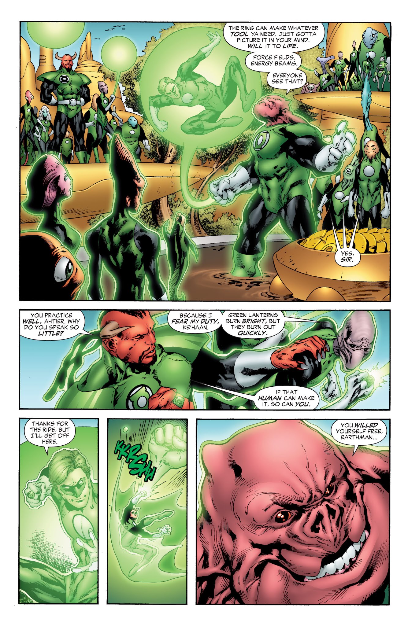 Read online Green Lantern (2005) comic -  Issue # _TPB 5 (Part 1) - 66