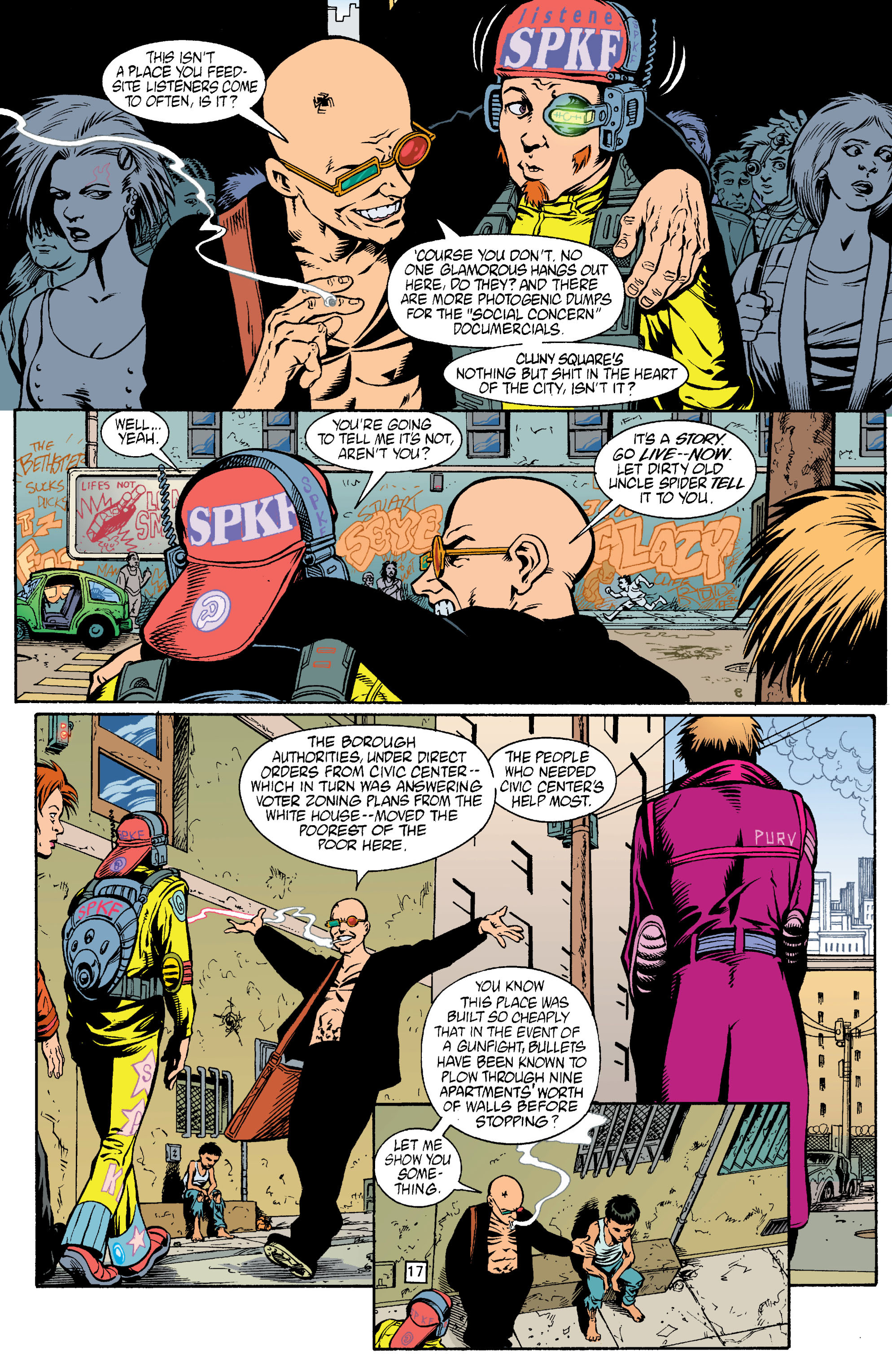Read online Transmetropolitan comic -  Issue #16 - 18