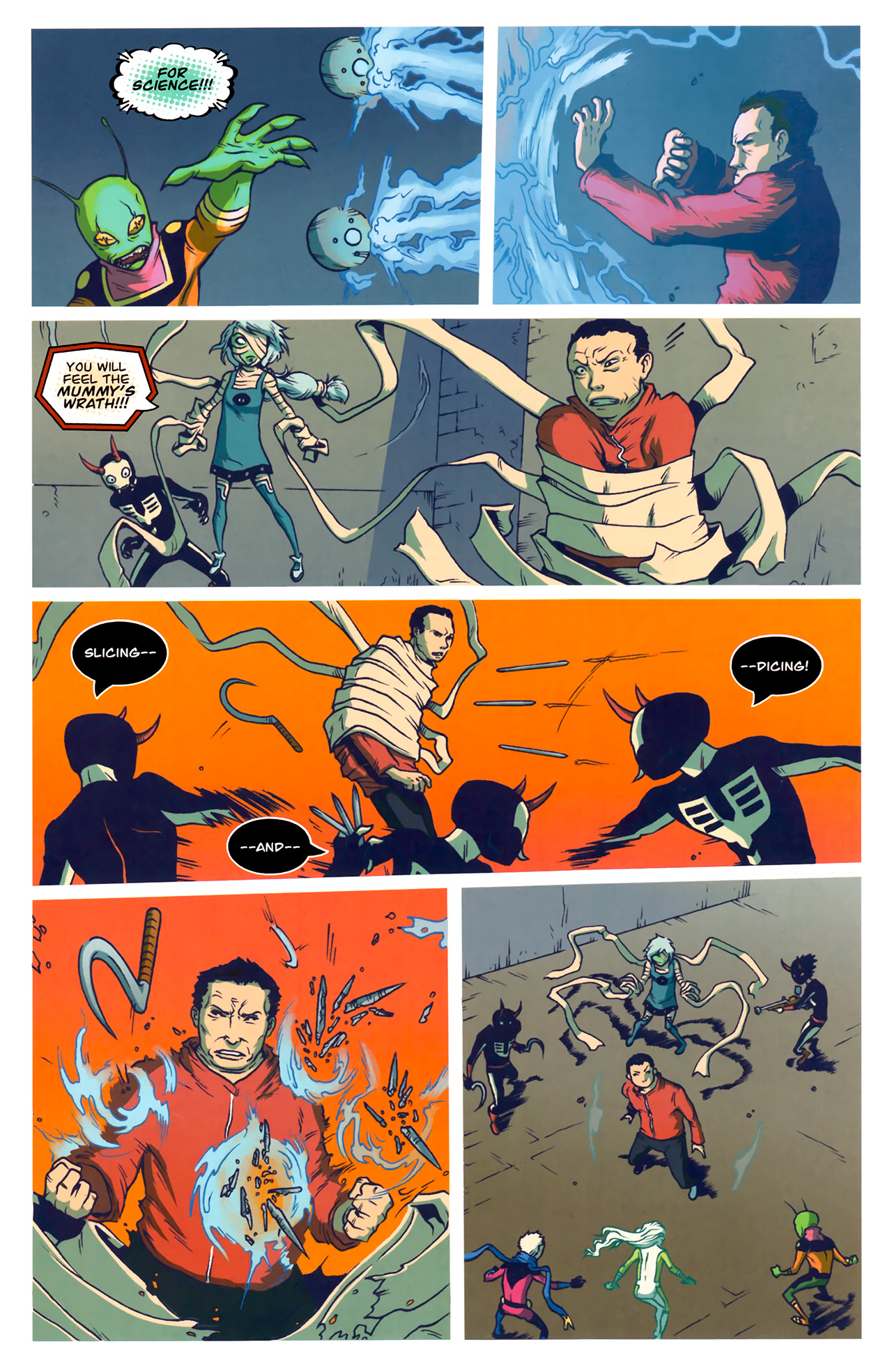 Read online Gladstone's School for World Conquerors (2011) comic -  Issue #5 - 22