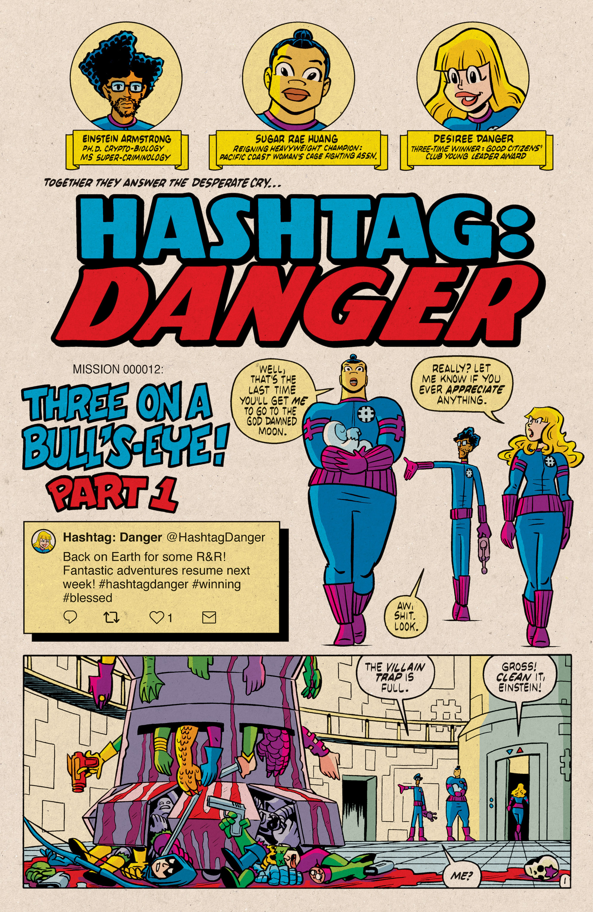 Read online Hashtag Danger comic -  Issue #4 - 3