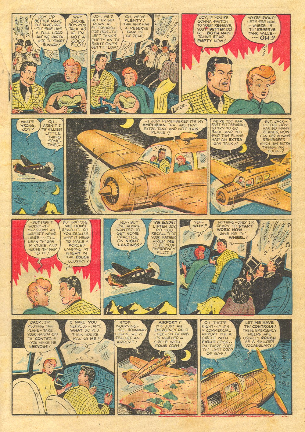 Read online Four Color Comics comic -  Issue #58 - 7