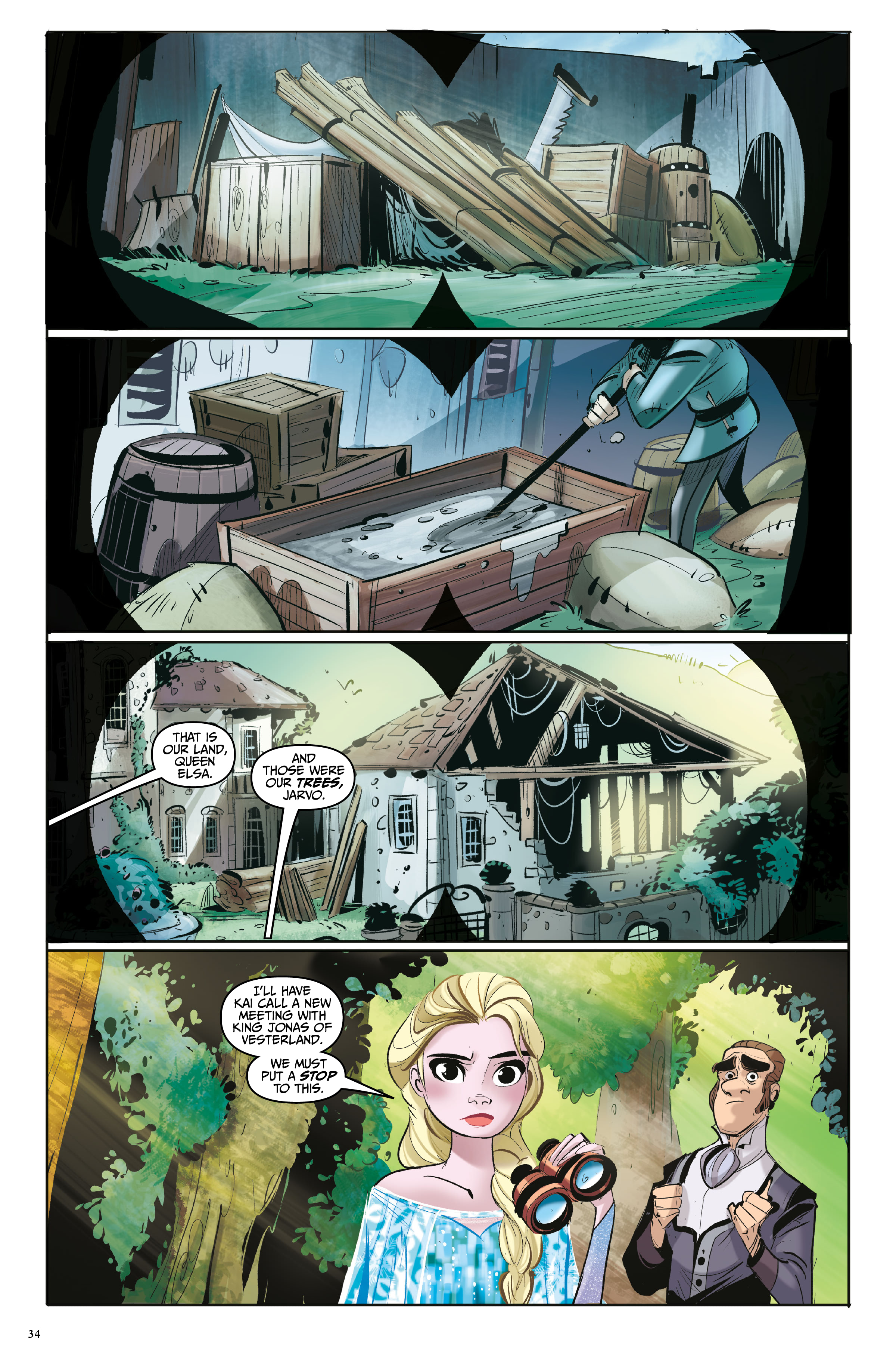 Read online Disney Frozen Library Edition comic -  Issue # TPB (Part 1) - 36