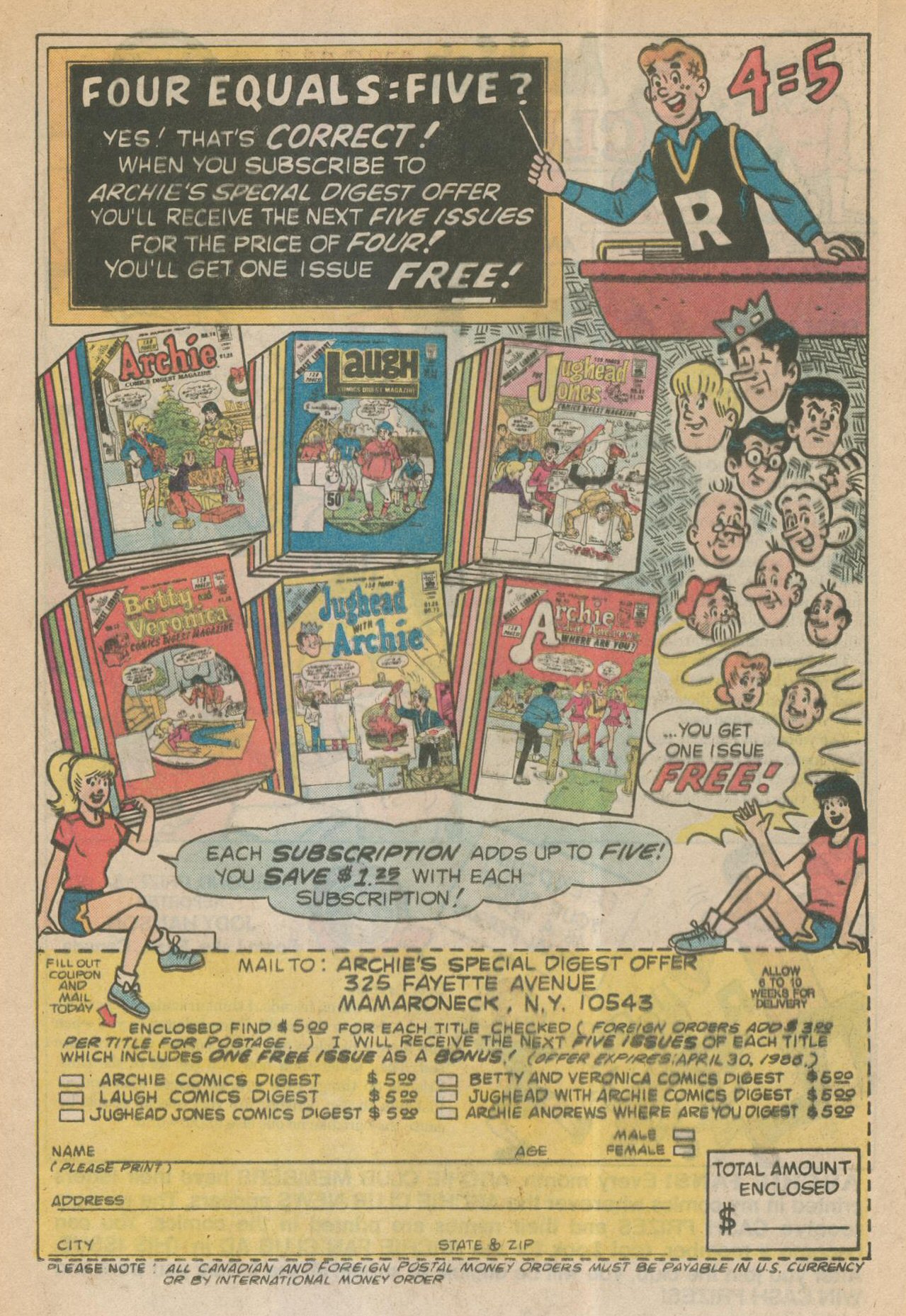 Read online Archie's TV Laugh-Out comic -  Issue #105 - 25