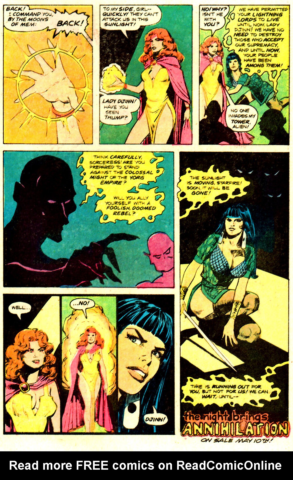 Read online Starfire (1976) comic -  Issue #6 - 19