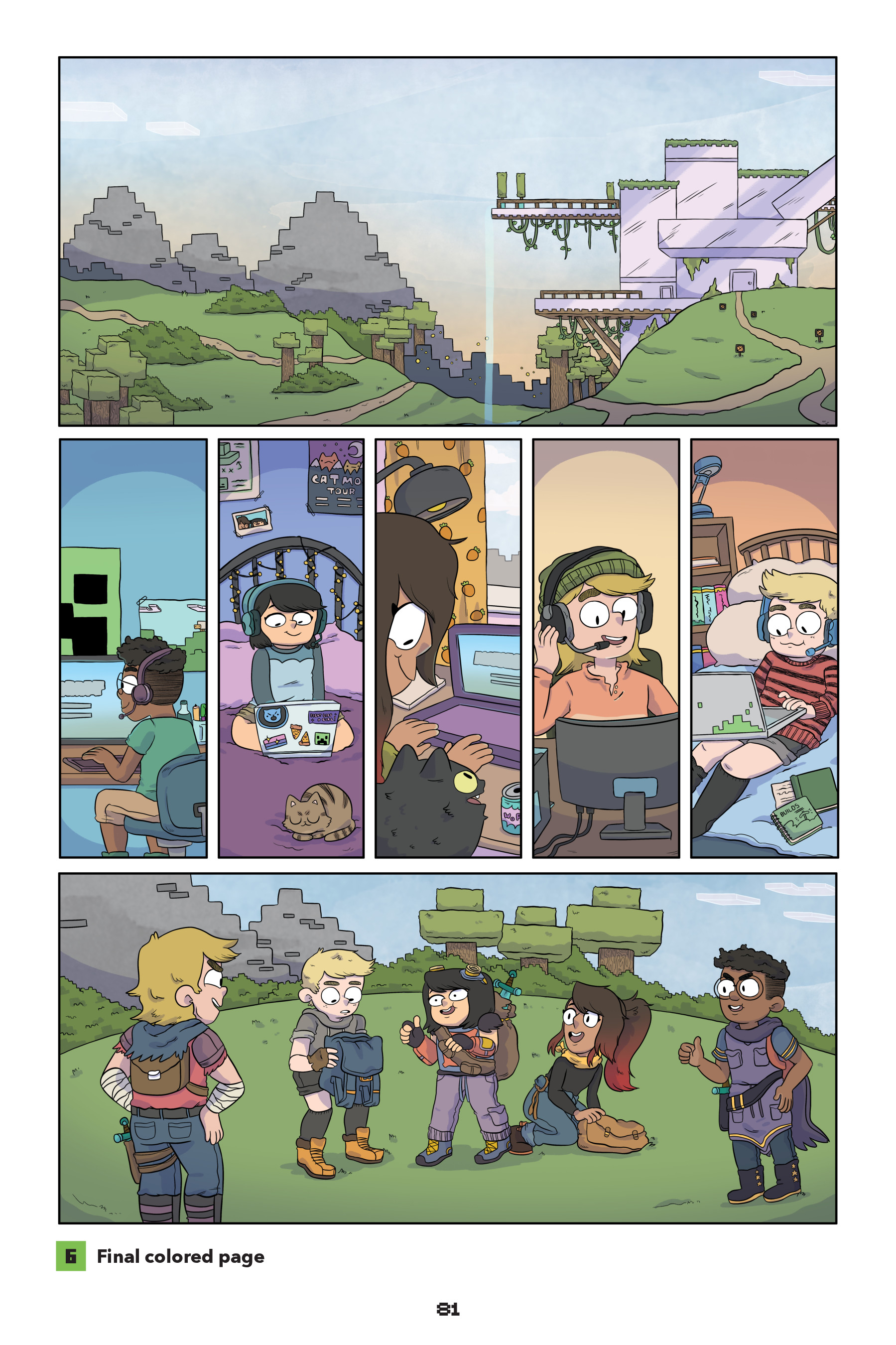 Read online Minecraft comic -  Issue # TPB 1 - 80