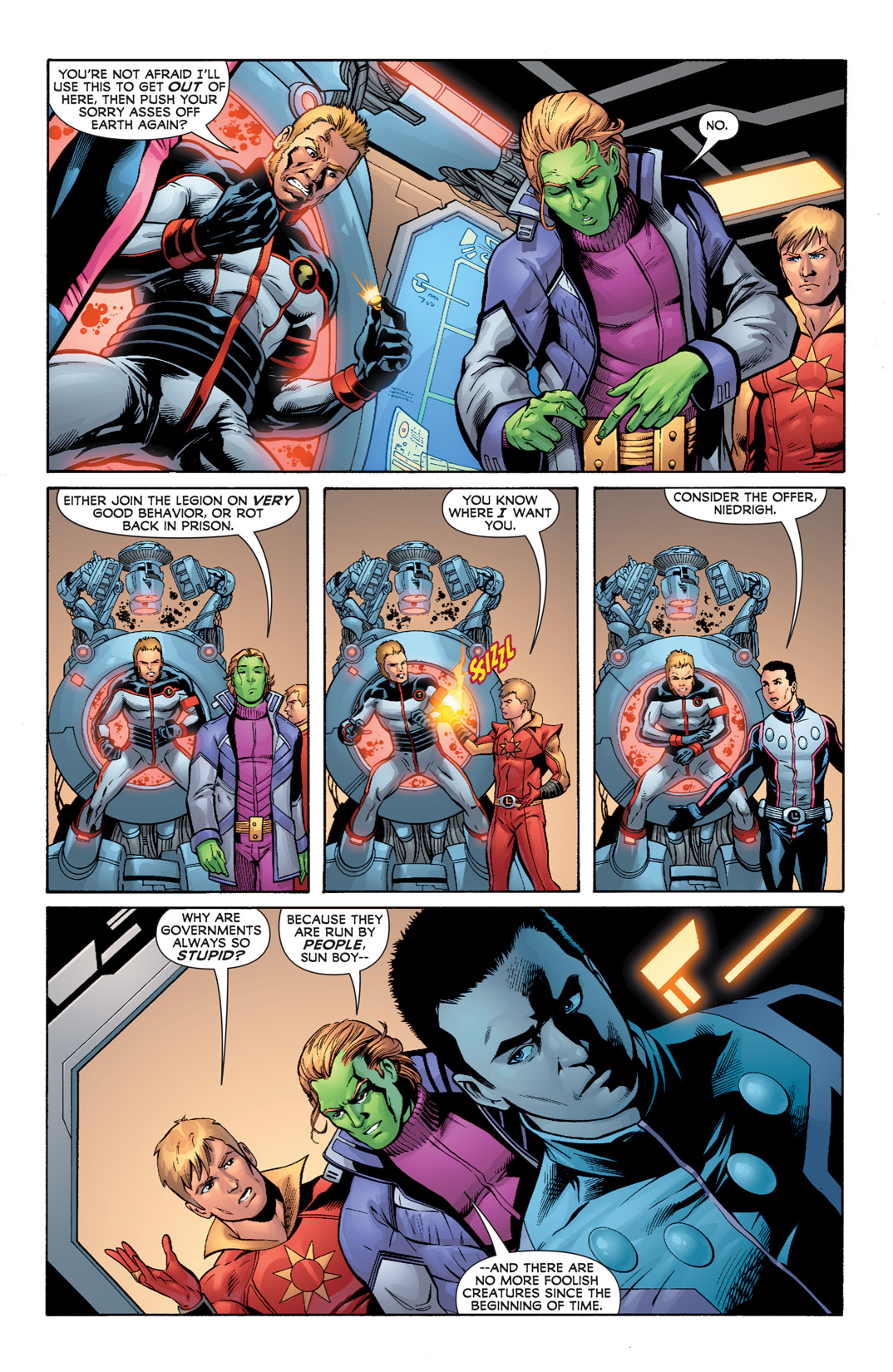 Legion of Super-Heroes (2010) Issue #1 #2 - English 17
