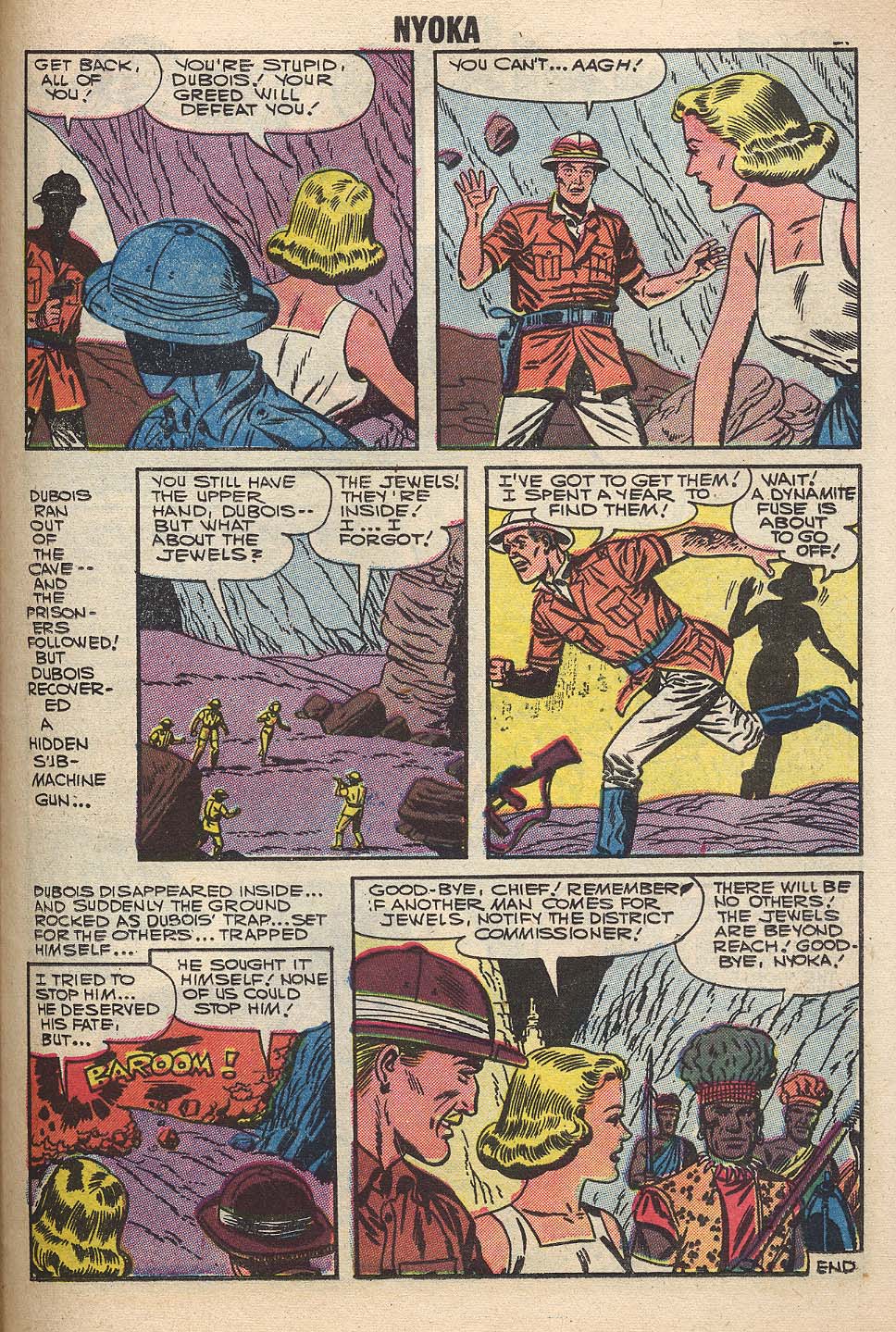 Read online Nyoka the Jungle Girl (1955) comic -  Issue #20 - 23