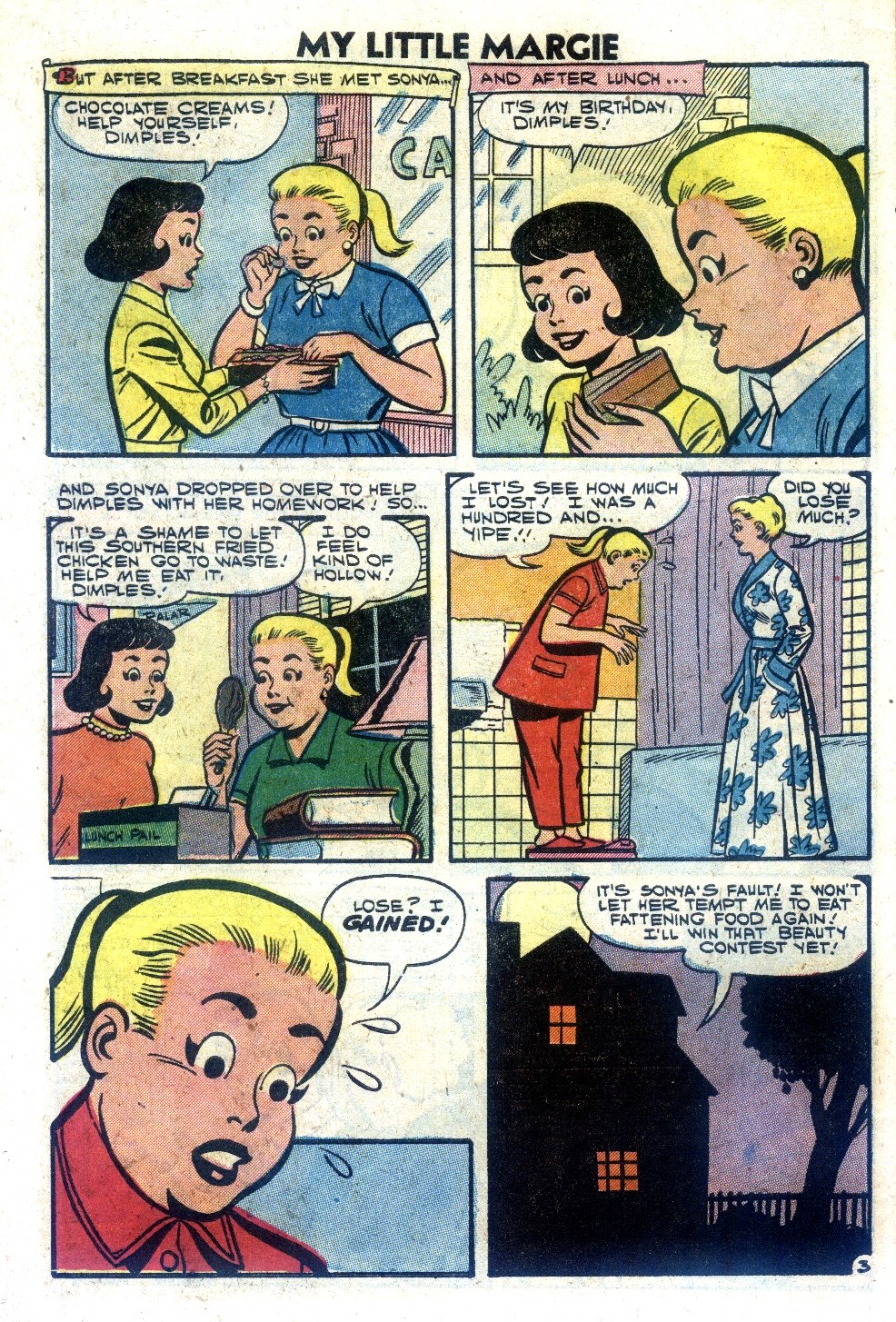 Read online My Little Margie (1954) comic -  Issue #18 - 30