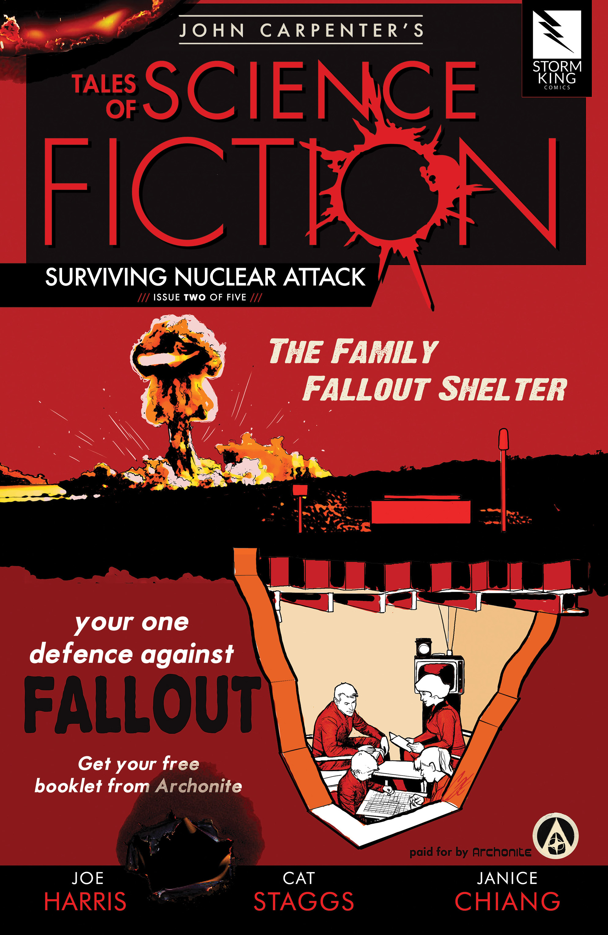 Read online John Carpenter's Tales of Science Fiction: Surviving Nuclear Attack comic -  Issue #2 - 1