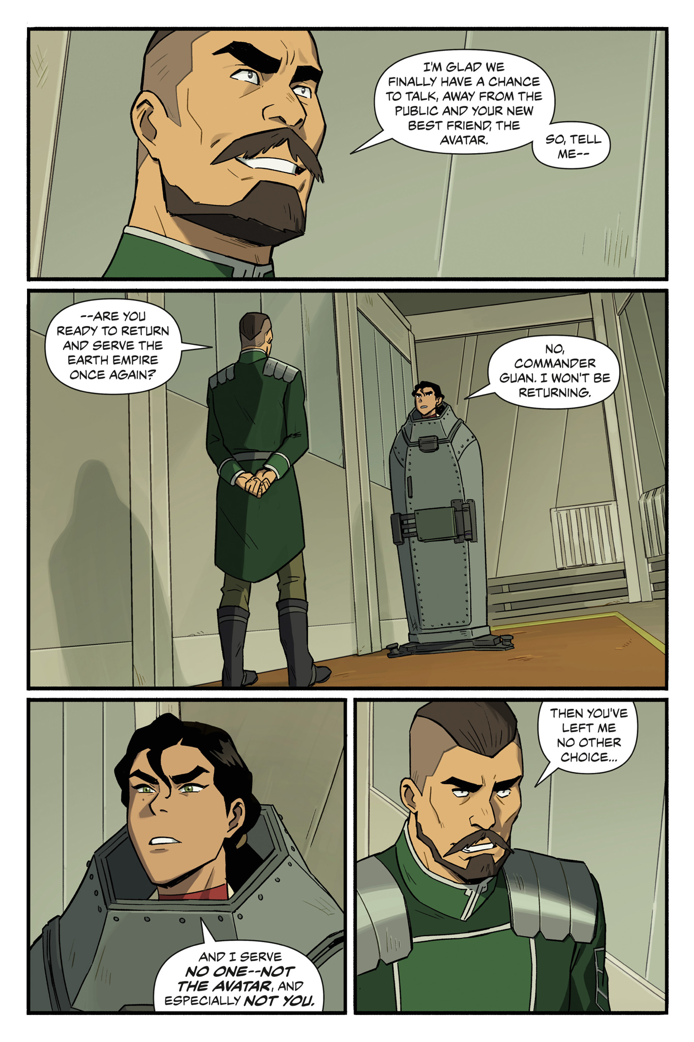 Read online Nickelodeon The Legend of Korra: Ruins of the Empire comic -  Issue # TPB 2 - 24