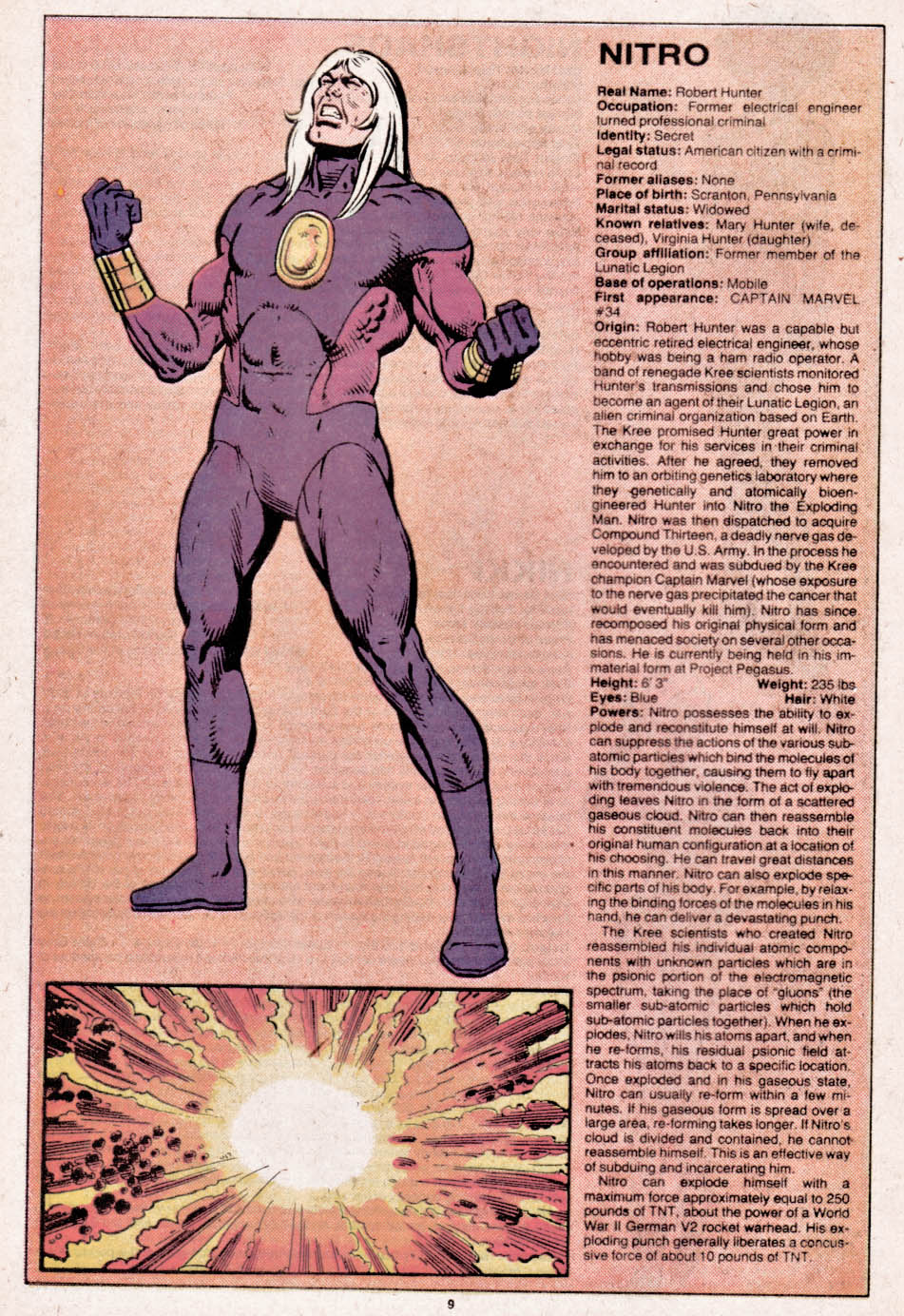 The Official Handbook of the Marvel Universe issue 8 - Page 10