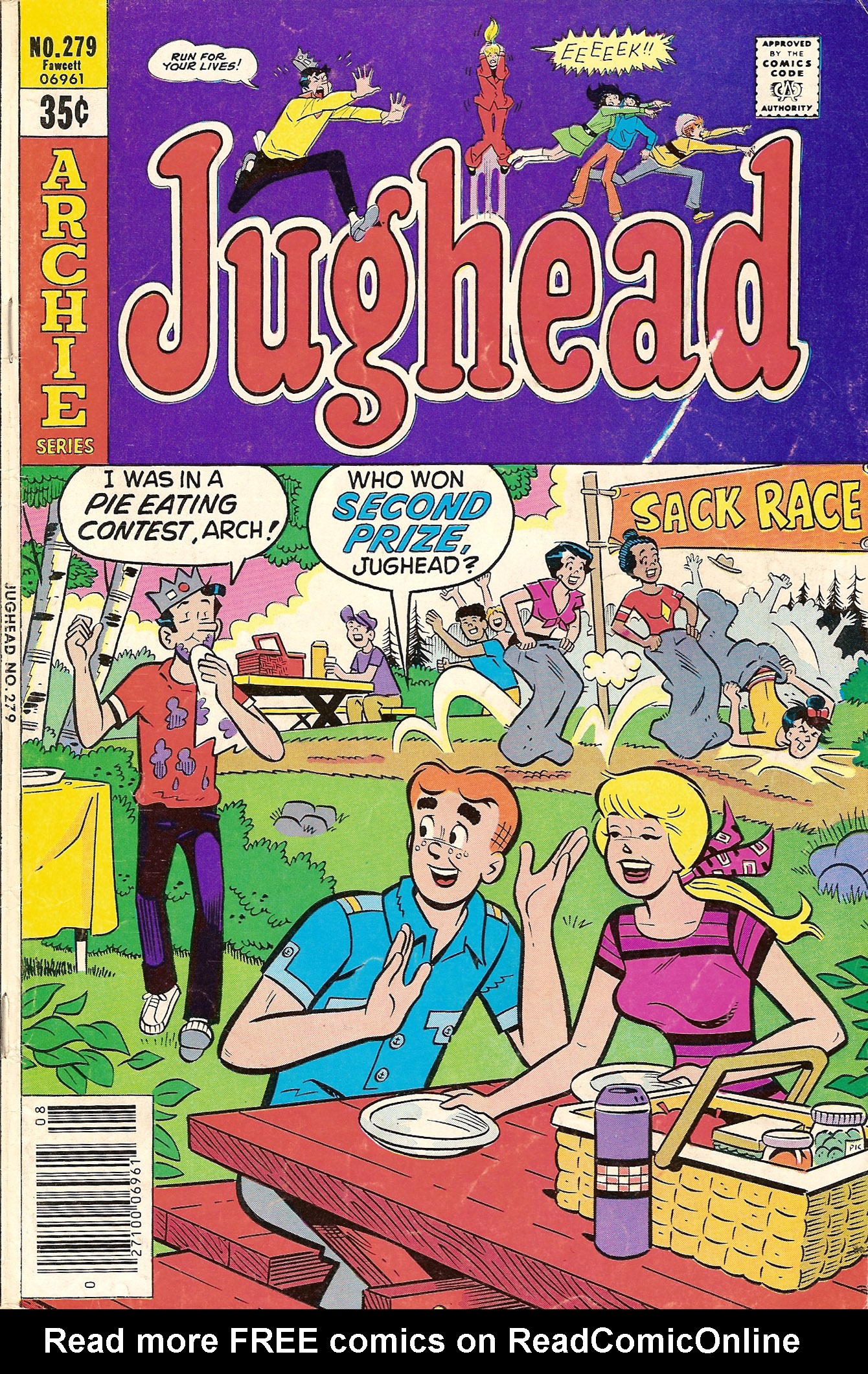 Read online Jughead (1965) comic -  Issue #279 - 1