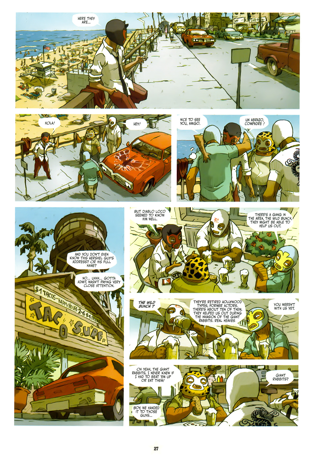 Read online Lucha Libre comic -  Issue #6 - 29