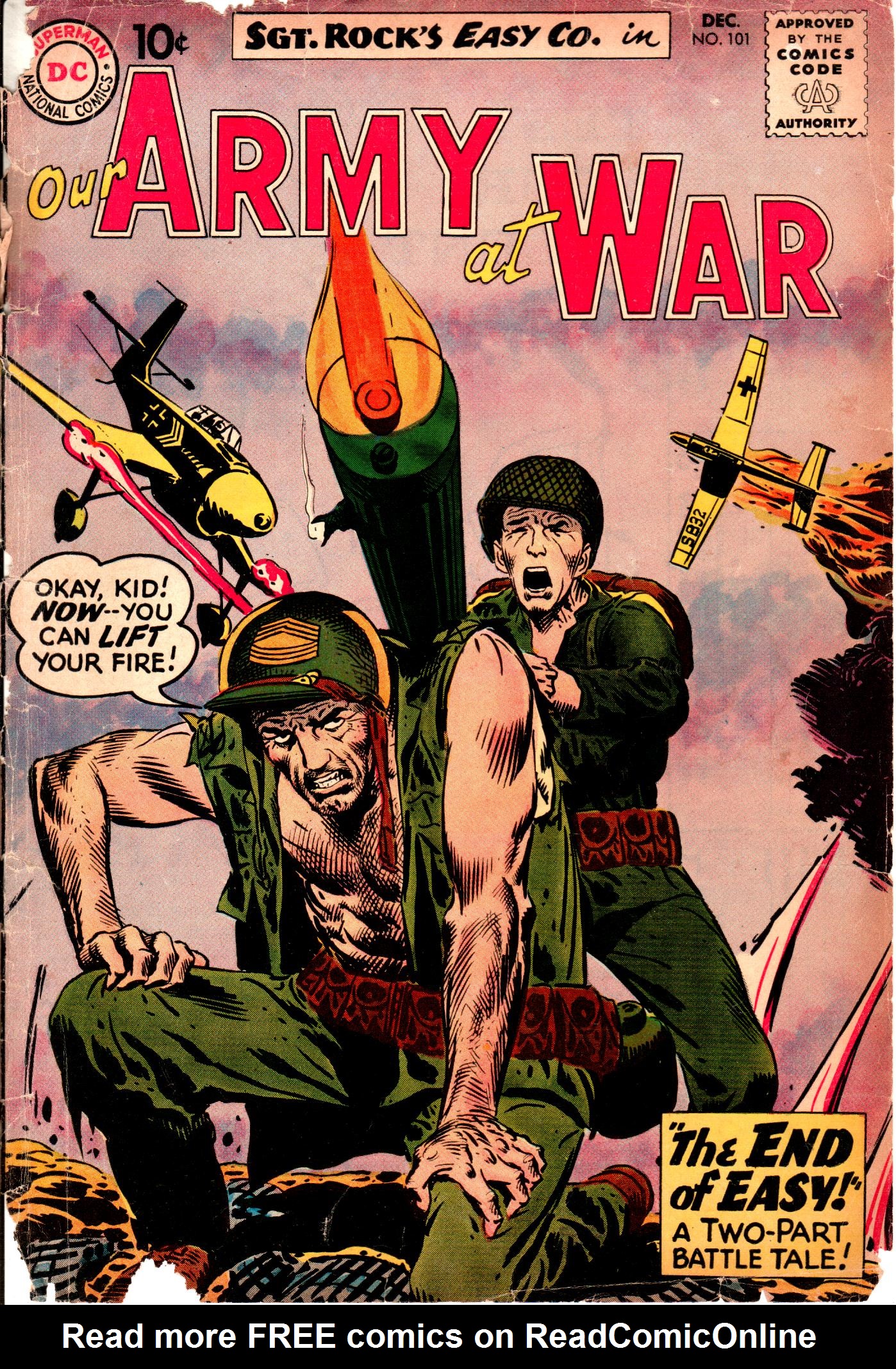 Read online Our Army at War (1952) comic -  Issue #101 - 1
